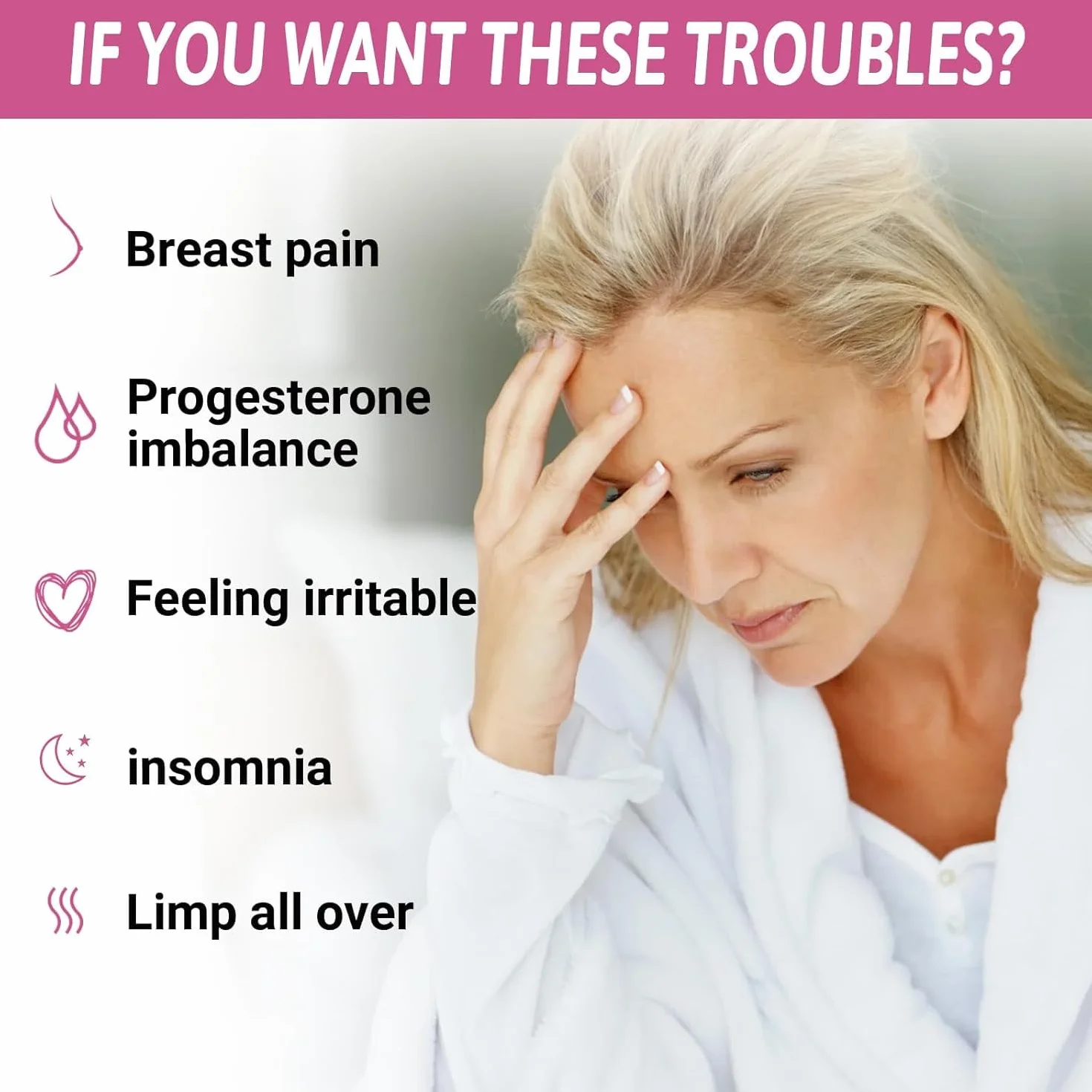 Crème pour Soulager la Ménopause, Soin Féminin, Équilibre Hormonal et Progestérone
