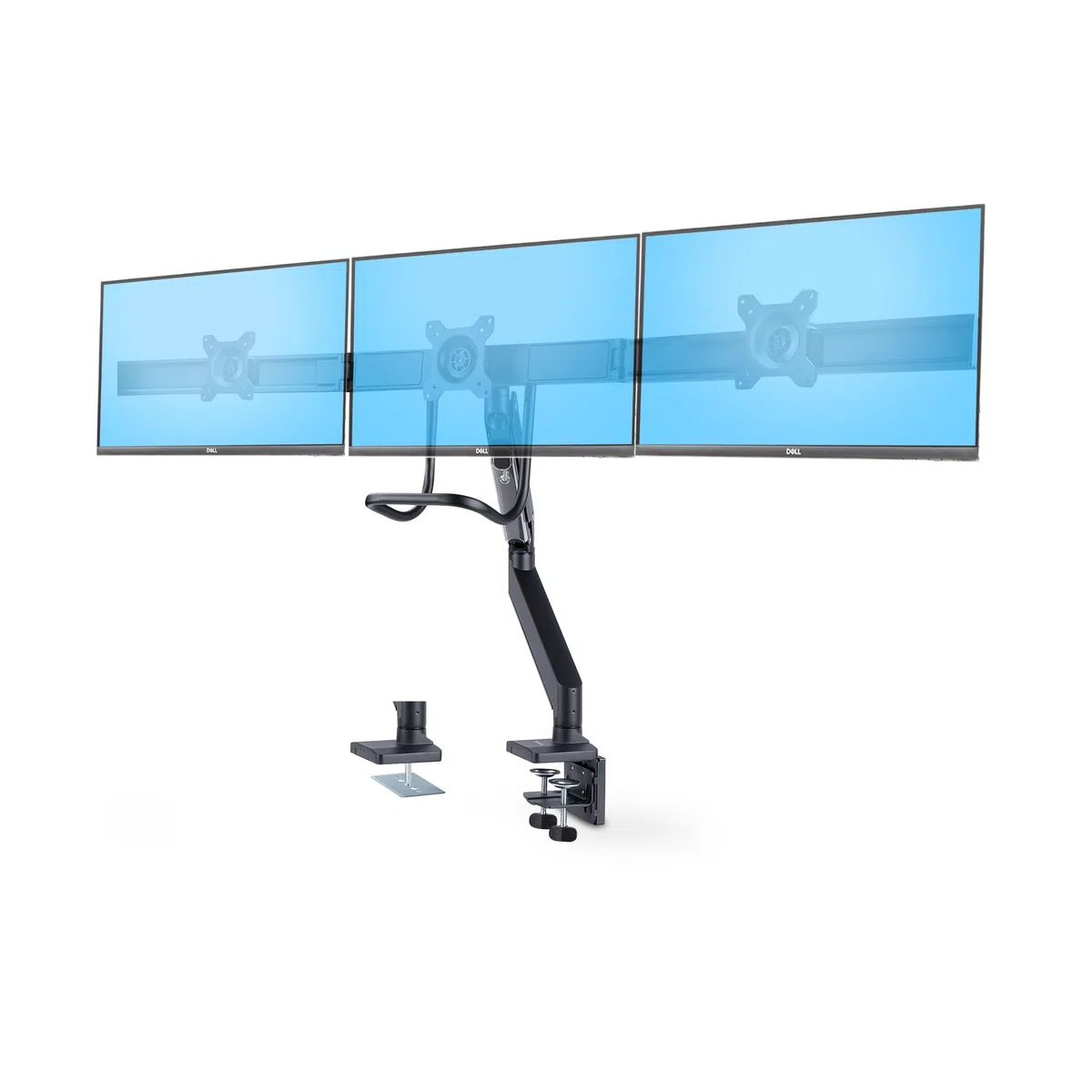 StarTech Support de Bureau pour 3 Écrans 27", VESA (3M1A3SG-MONITOR-ARM)