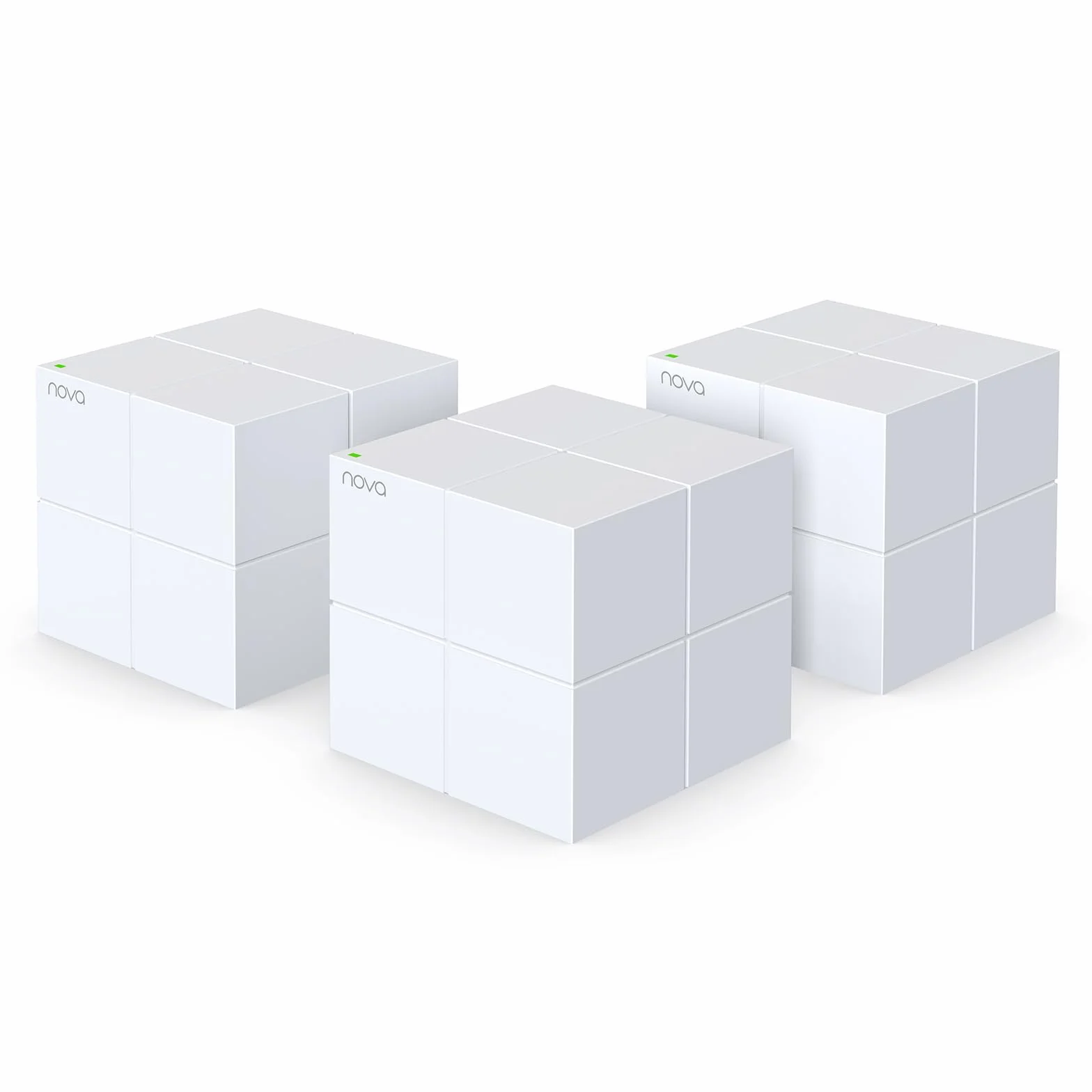 Tenda Nova MW6 WiFi Mesh AC 1200Mbps 300㎡ Coverage (3 Pack) Whole Home System