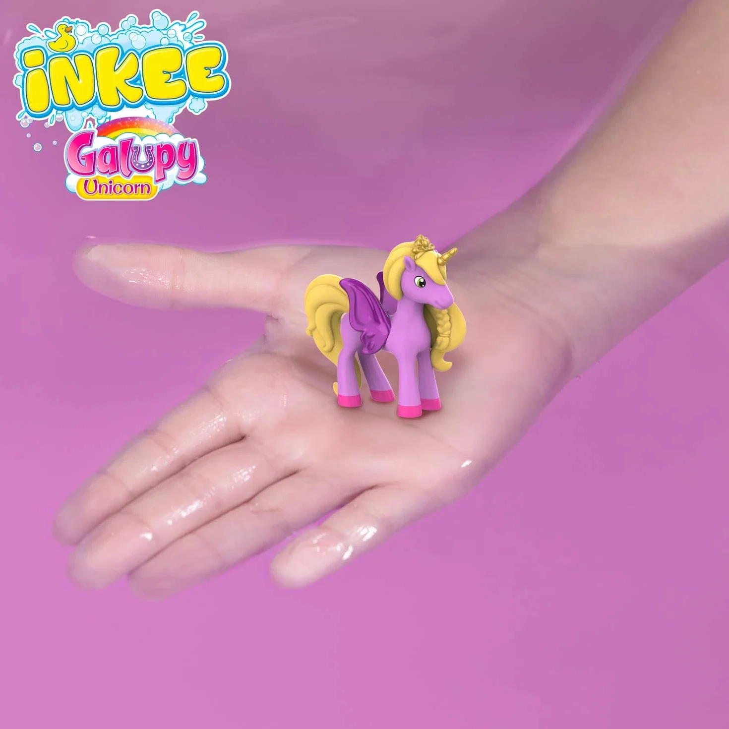 GALUPY UNICORN INKEE Bombes de Bain Enfant 5 Pièces avec Surprise Jouet Licorne