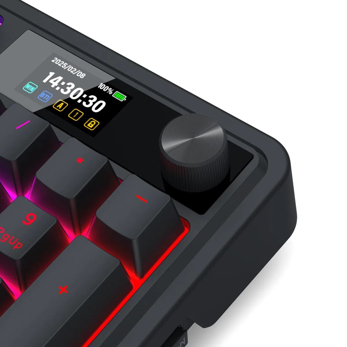 Redragon K719 Clavier sans Fil Gasket Ecran TFT 95 Touches Molette