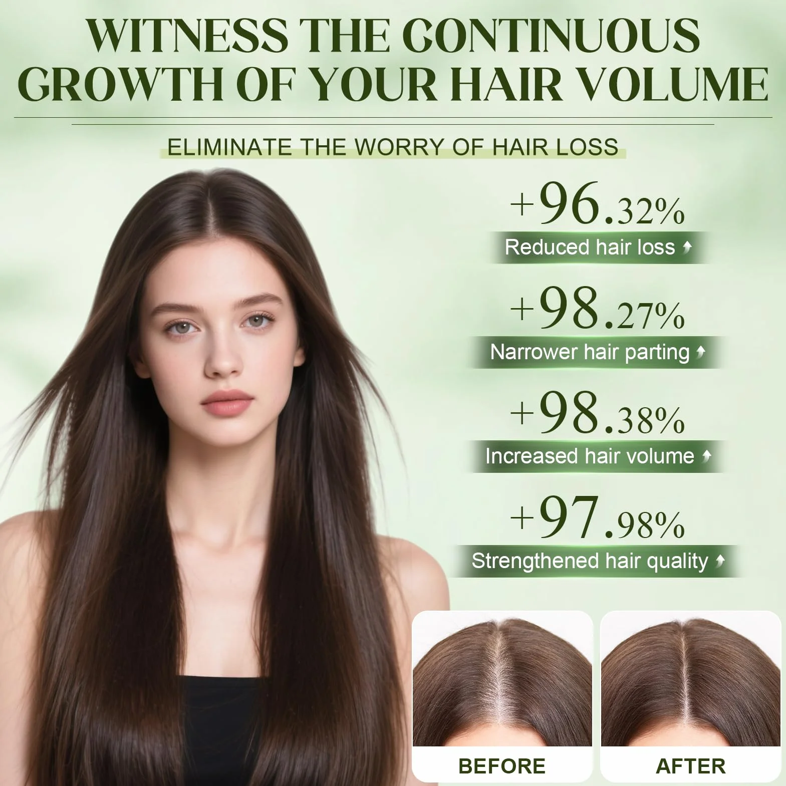 Alphainfuse Hair Regrowth System Micro Infusion Repousse Cheveux Densifie Renforce Racine 5 ml x 6