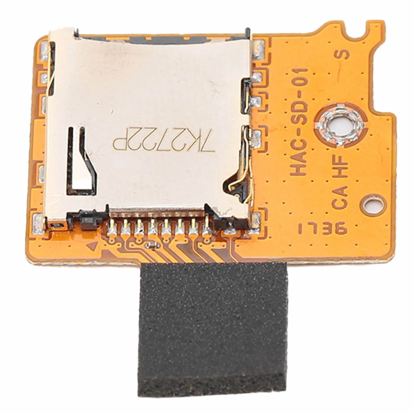 Carte de prise de plateau de lecteur de carte mémoire de remplacement pour Switch Lite Console NS