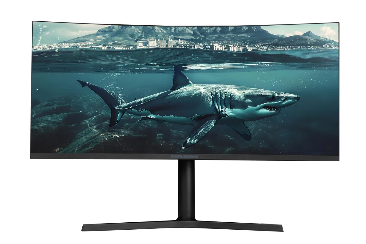 SharkGaming Monitor 34'' UWQHD 180Hz Curved