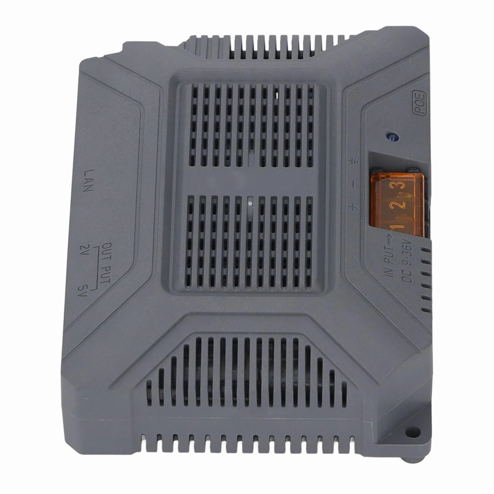 Srliya Injecteur GigE PoE 200W, Transmission Efficace pour Satellite Rectangulaire Dishy V3, Matériau ABS
