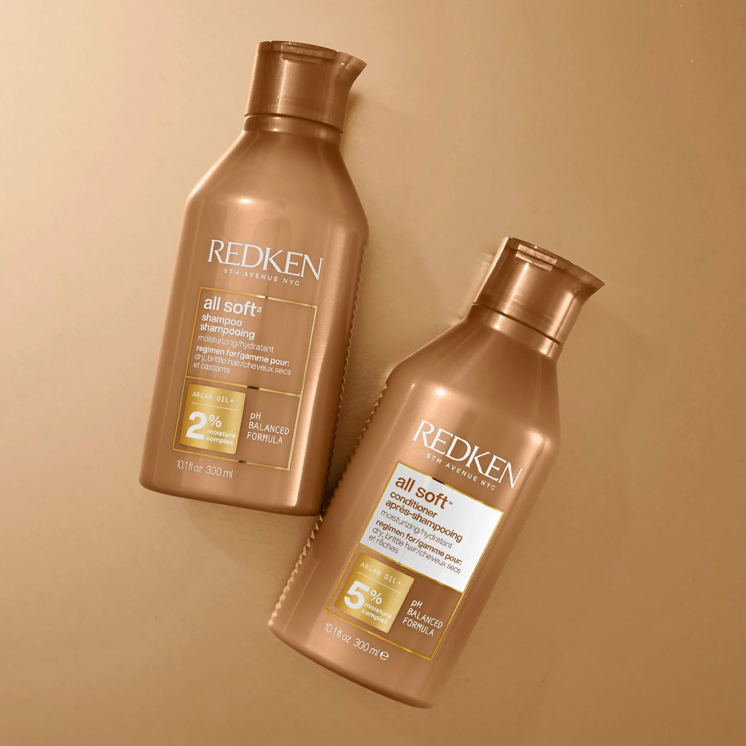 REDKEN All Soft Après-Shampoing Hydratant Cheveux Secs Protéines Huile d'Argan
