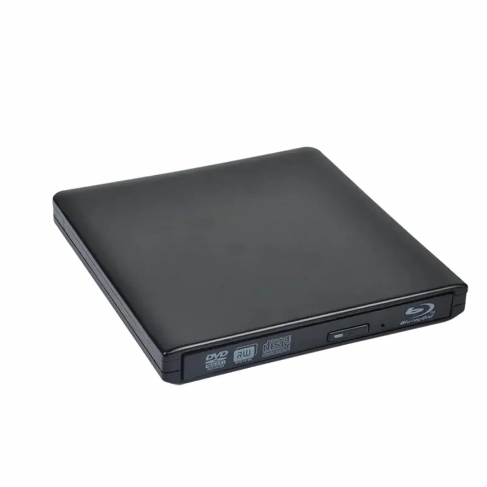 Graveur Blu-Ray UHD 4K USB 3.0 Externe, Lecteur/graveur DVD Optique, Lecteur Blu-Ray 3D Rapide et Pratique(Silver,4K Burning)