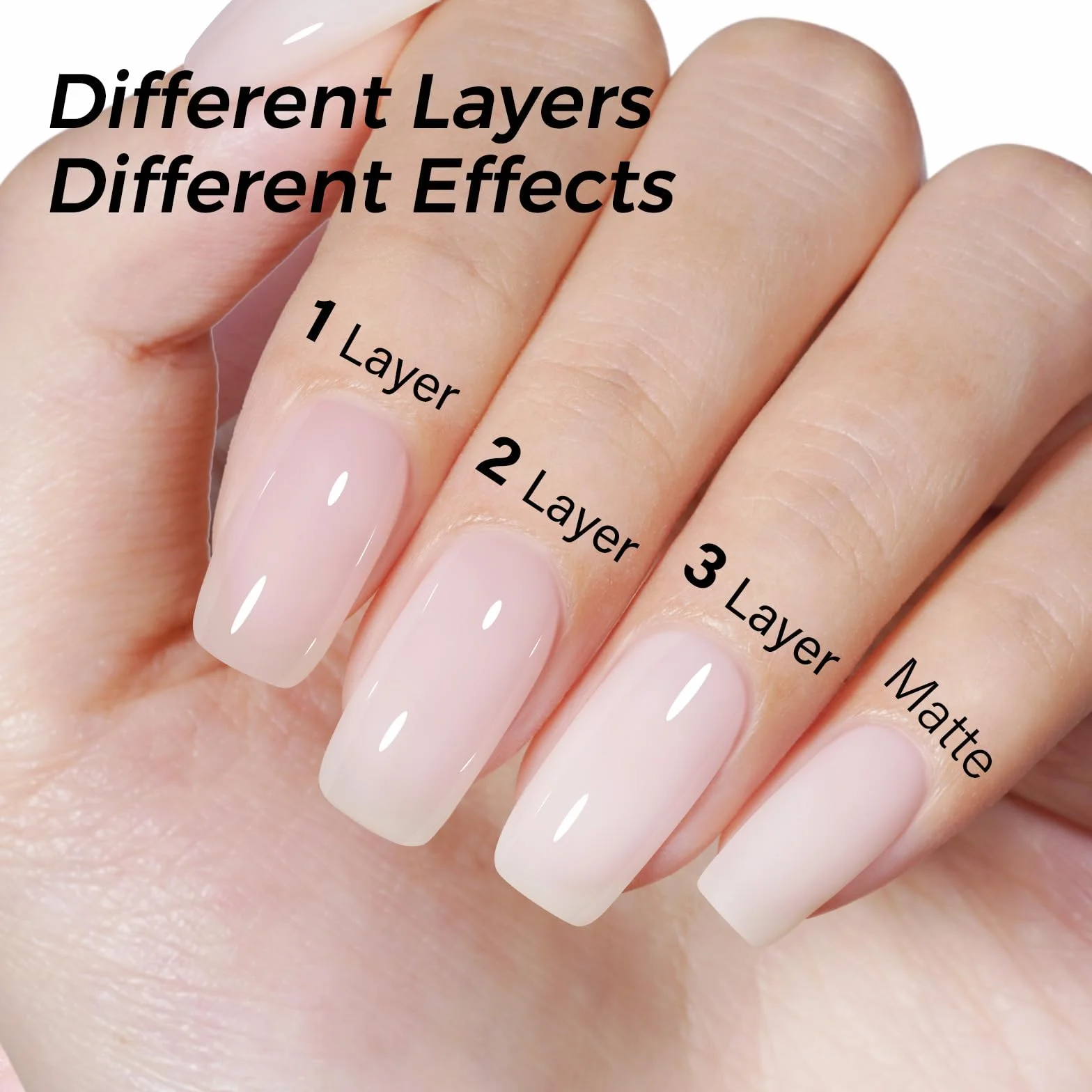 TOMICCA Vernis Semi Permanent Blanc Laiteux UV Gel 8ML