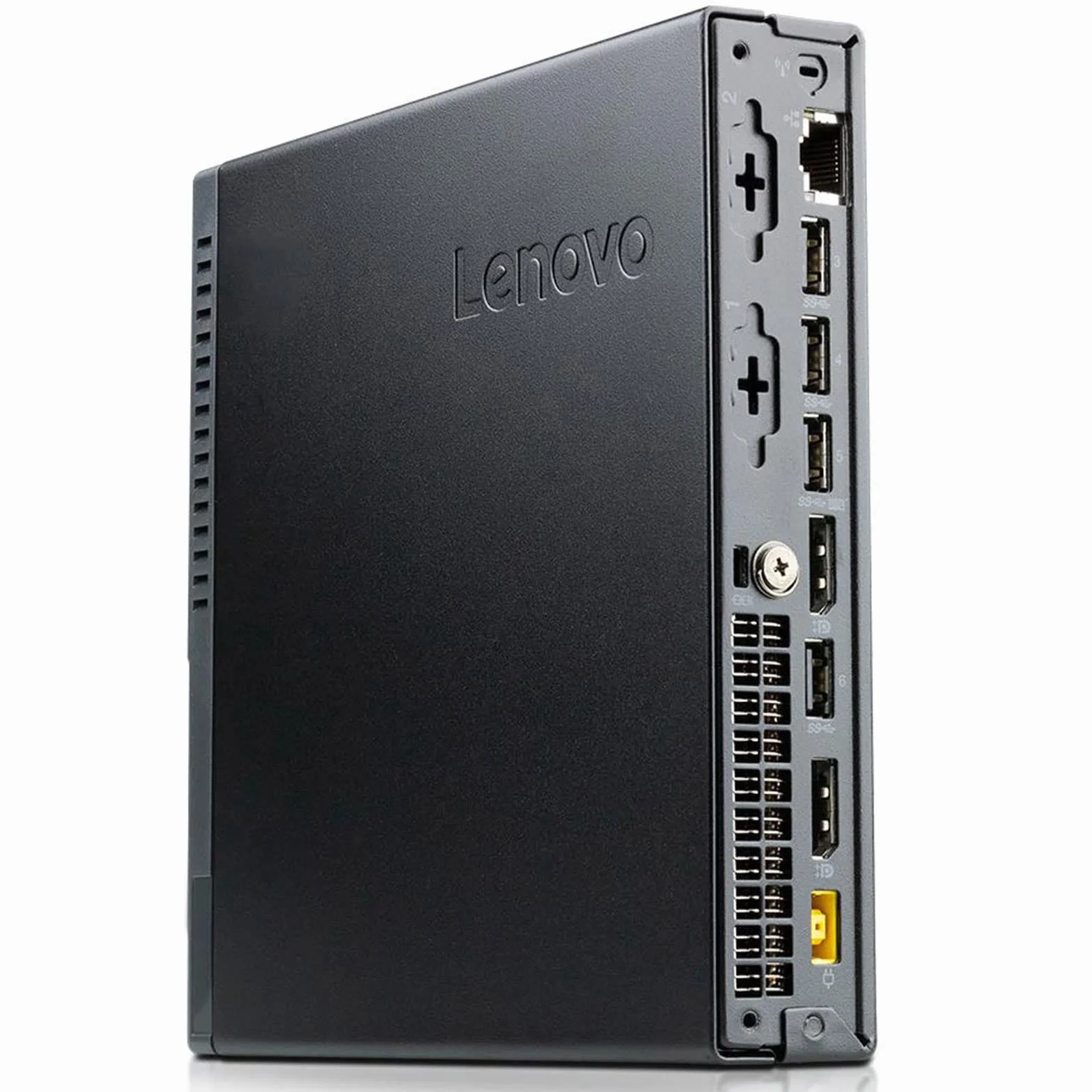 Lenovo Mini-PC de bureau ThinkCentre M710q Tiny, Processeur Core i7 – 7700T, RAM 16 Go, SSD 240 Go, Win 11 (Reconditionné)