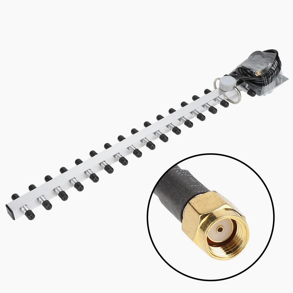 Antenne Yagi à gain élevé 25dBi pour carte réseau routeur