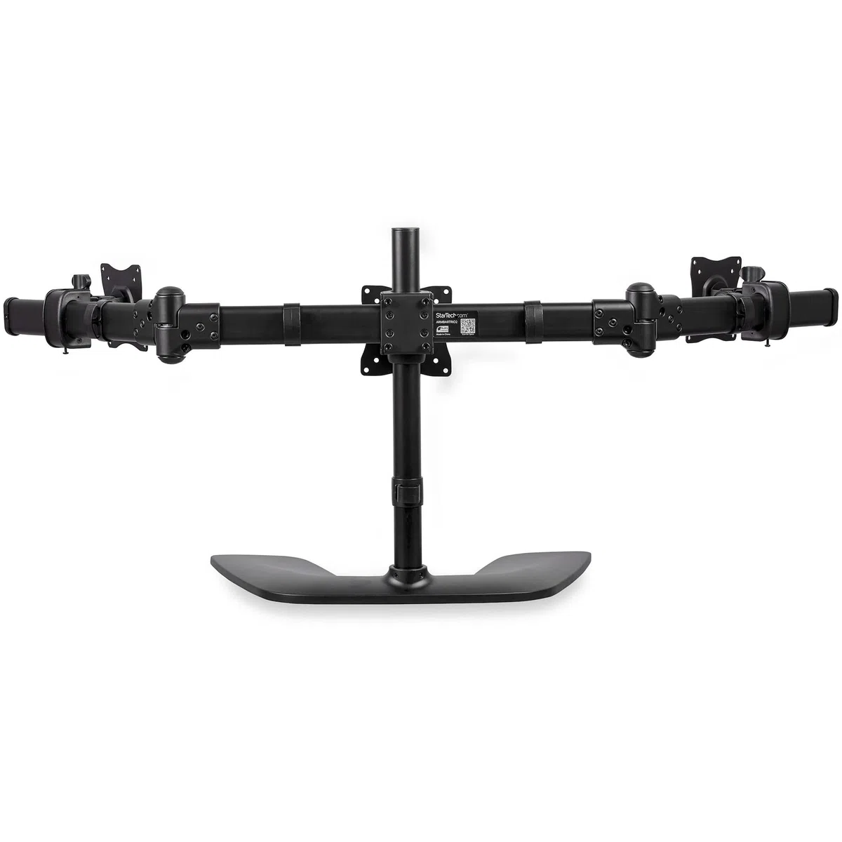 StarTech Support Triple Écran 13 à 27", VESA, Acier, Noir (ARMBARTRIO2)