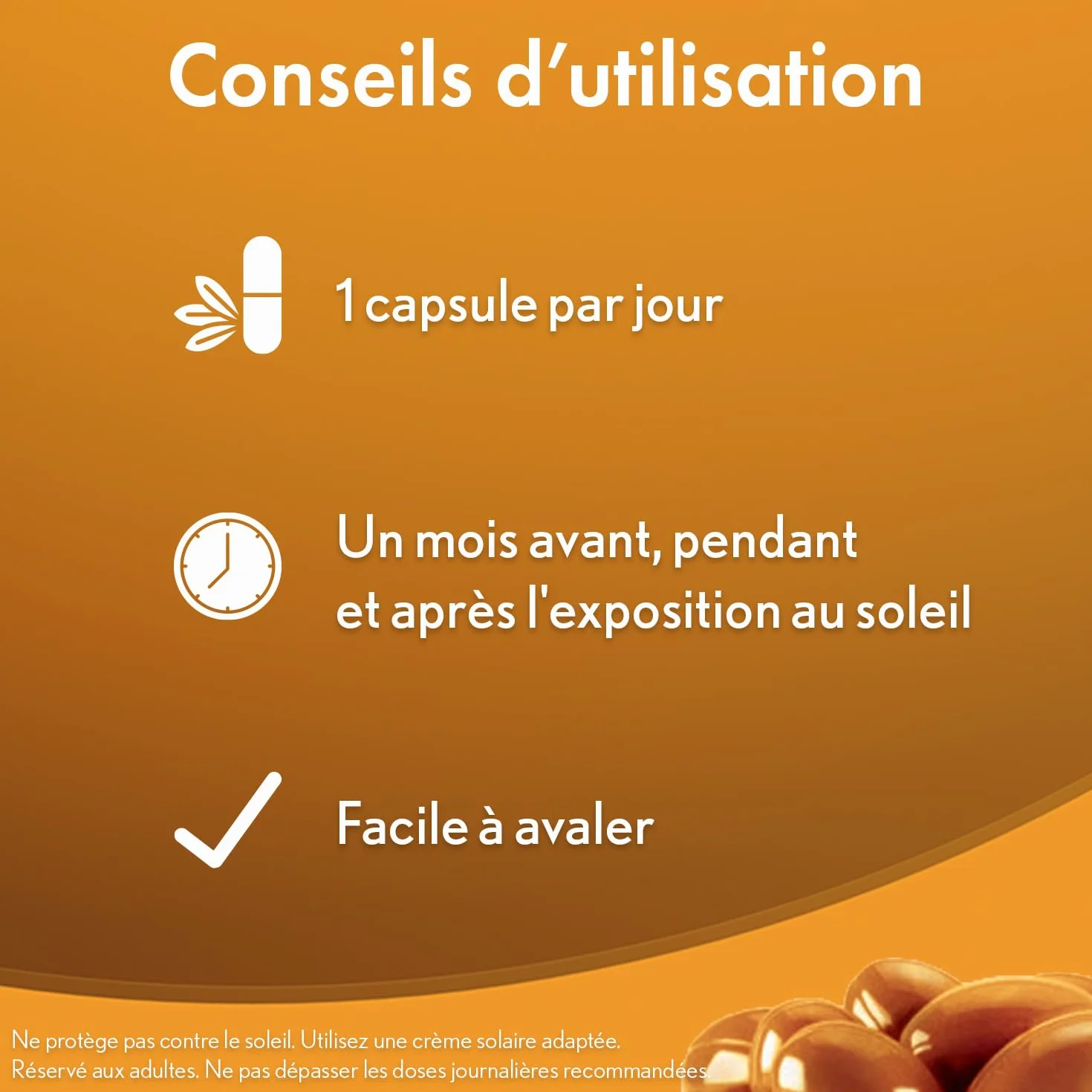 Oenobiol Sun Expert Préparateur Solaire 3-en-1 Triple Action Protection Cellulaire Hâle Intense Anti-Âge Global Complément Alimentaire 2 x 30 Capsules Végétales