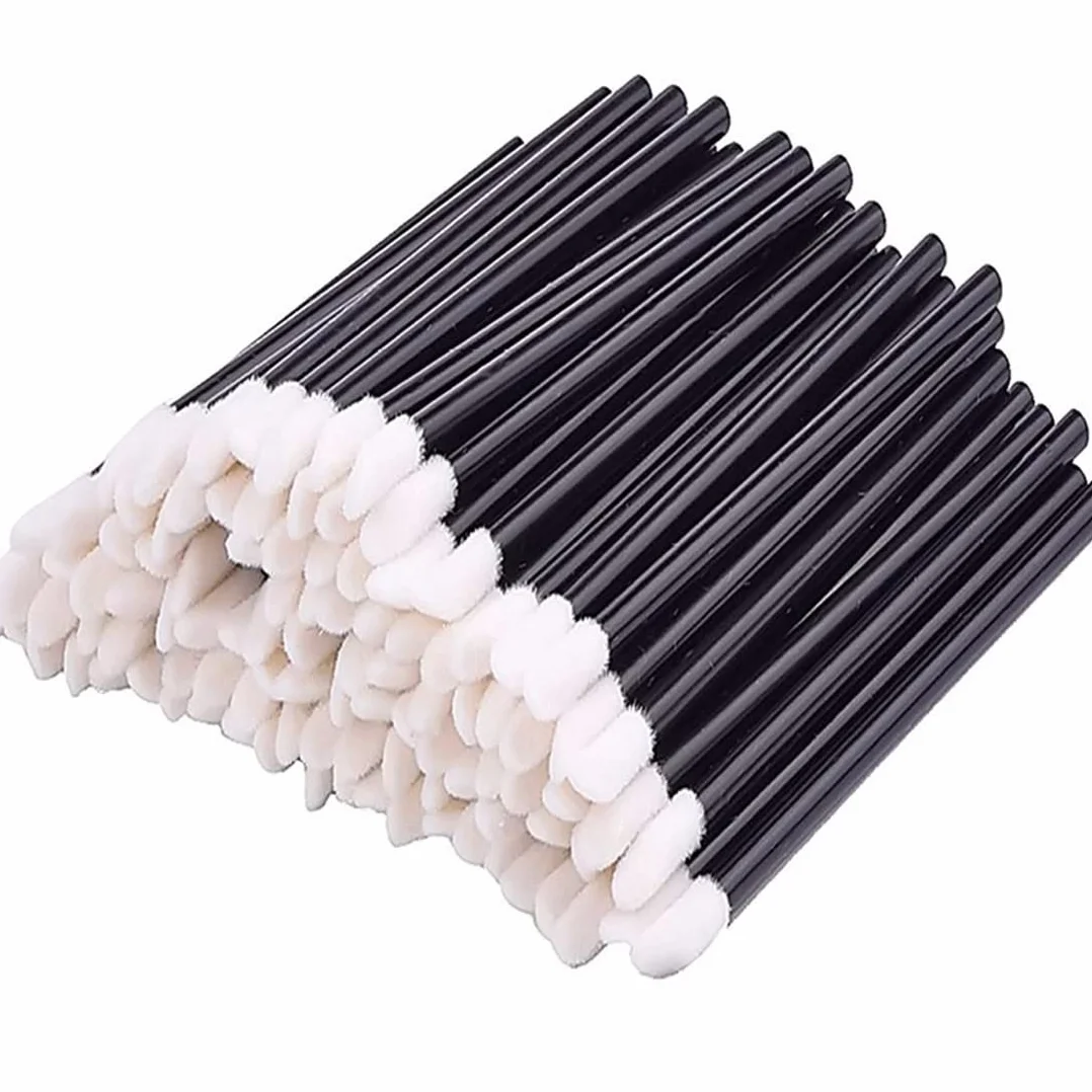 100Pcs Micro Brosses Jetables pour Extension de Cils, Coloration des Cils, Maquillage