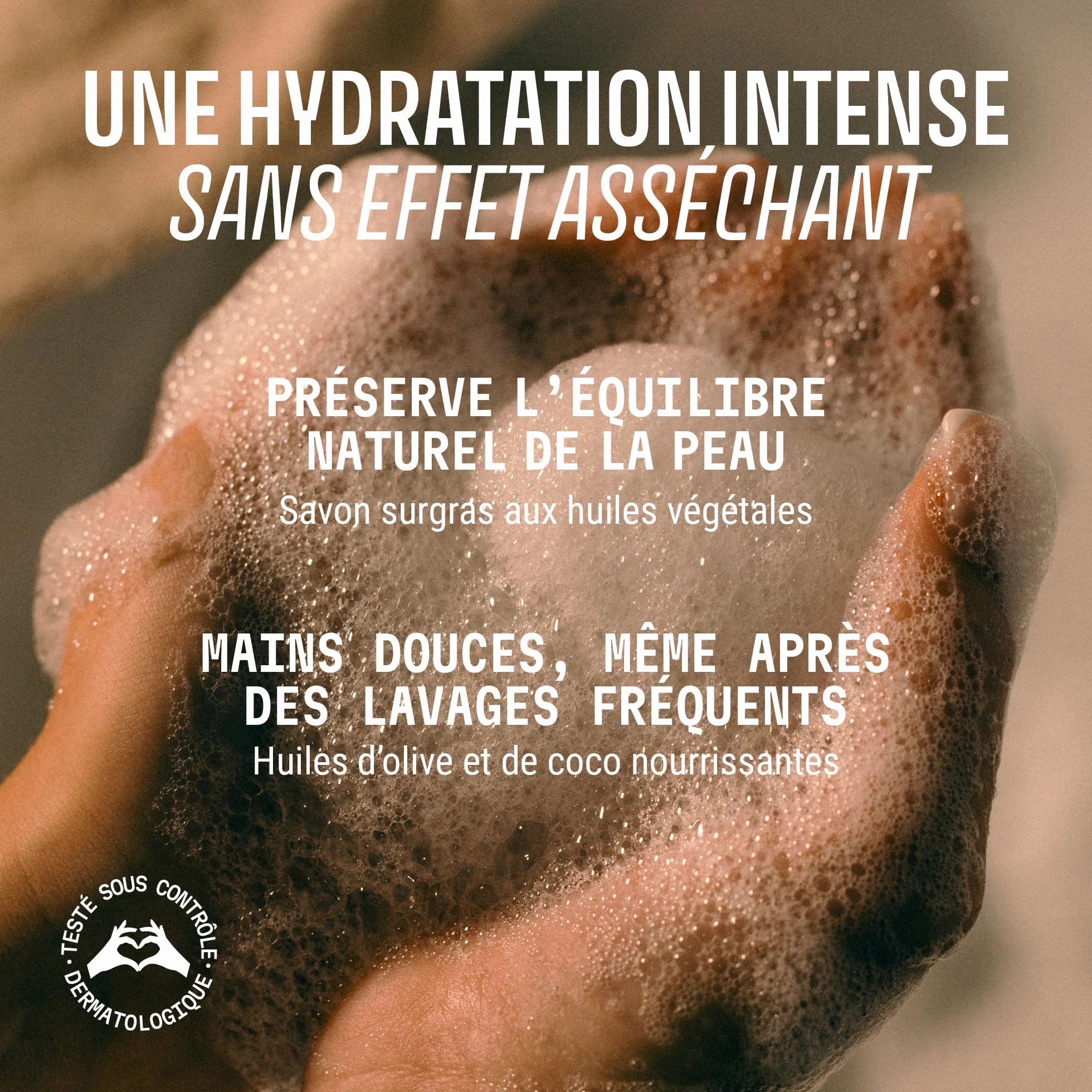 Panier des Sens Savon Liquide Mains Fleur d’Oranger 500ml – Savon de Marseille 96% Naturel Huile d’Olive & Coco Fabriqué en France