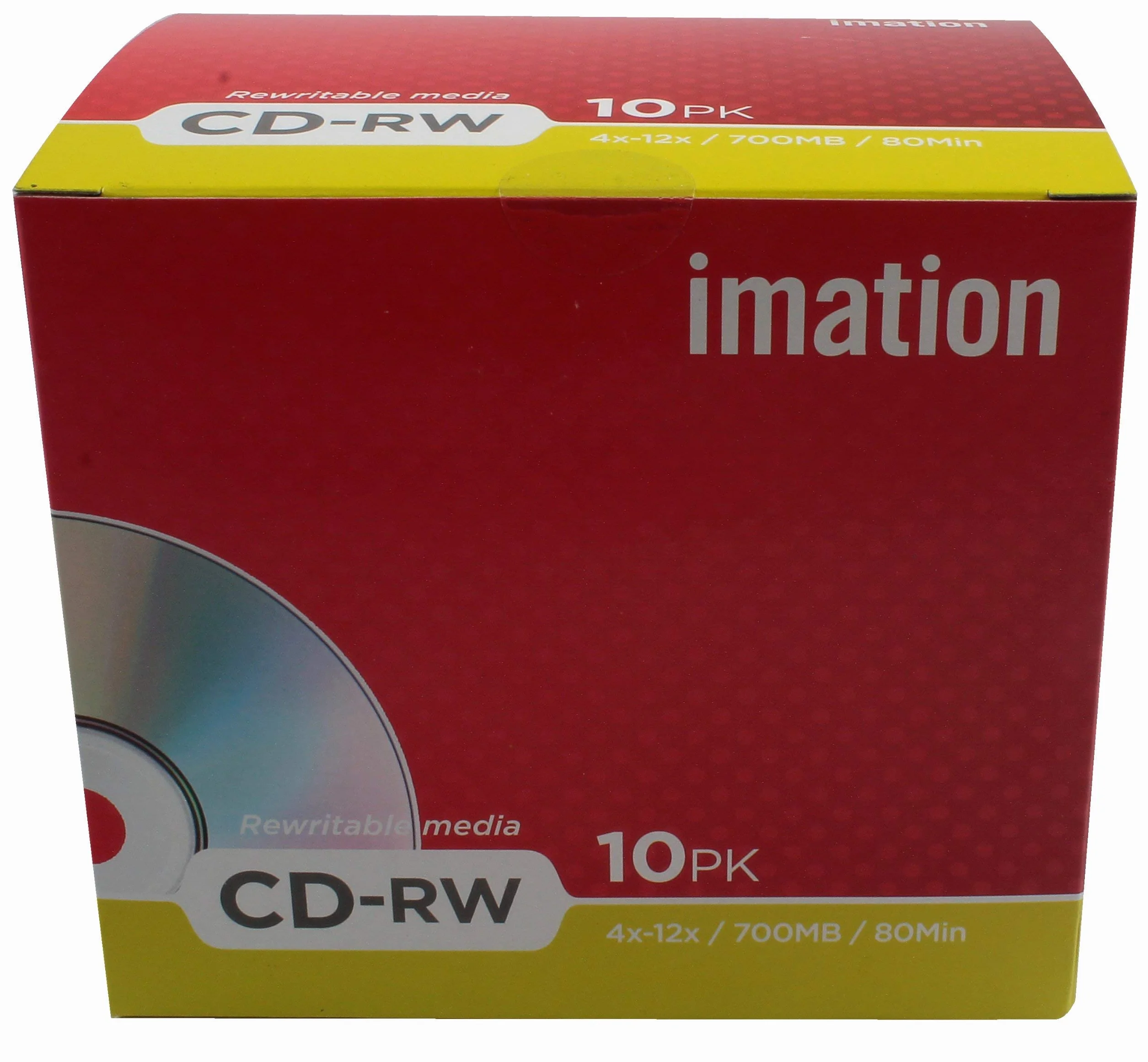 Imation Showbox MTV CD-RW 700 Mo 10 szt.