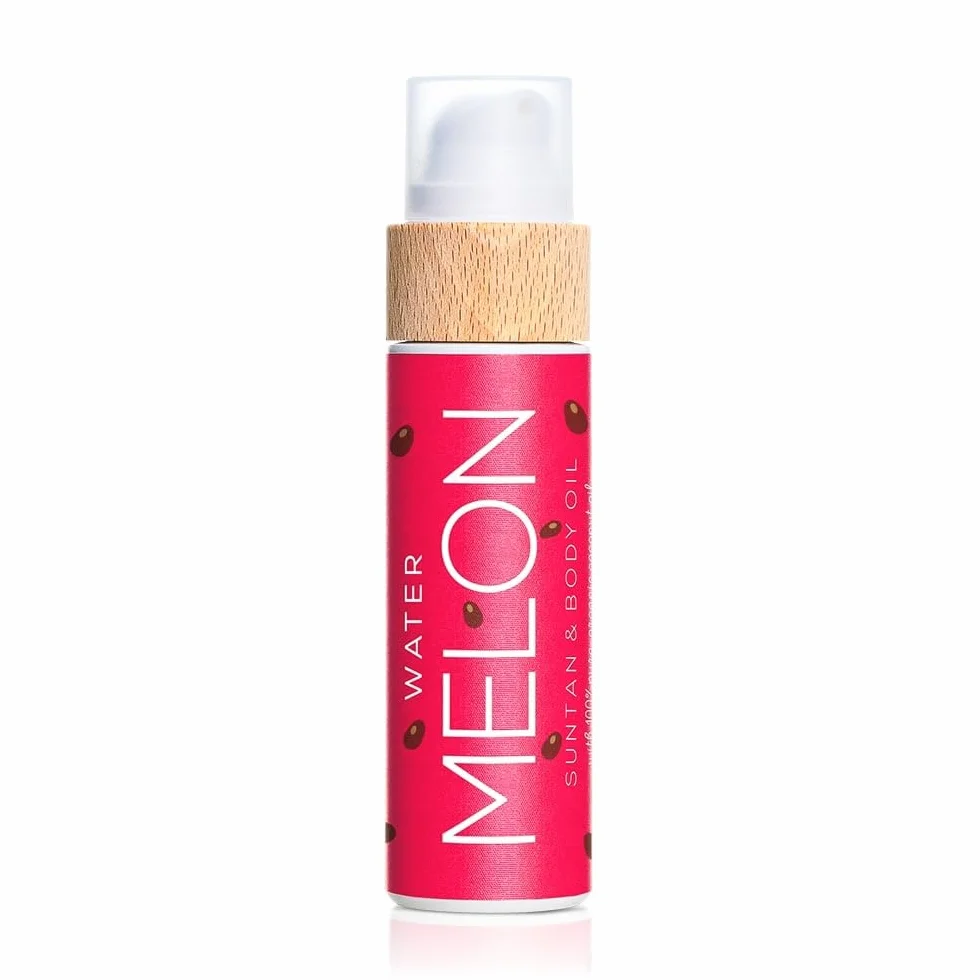 COCOSOLIS Watermelon Accélérateur de bronzage Huile bio Vitamine E pour bronzage intense rapide