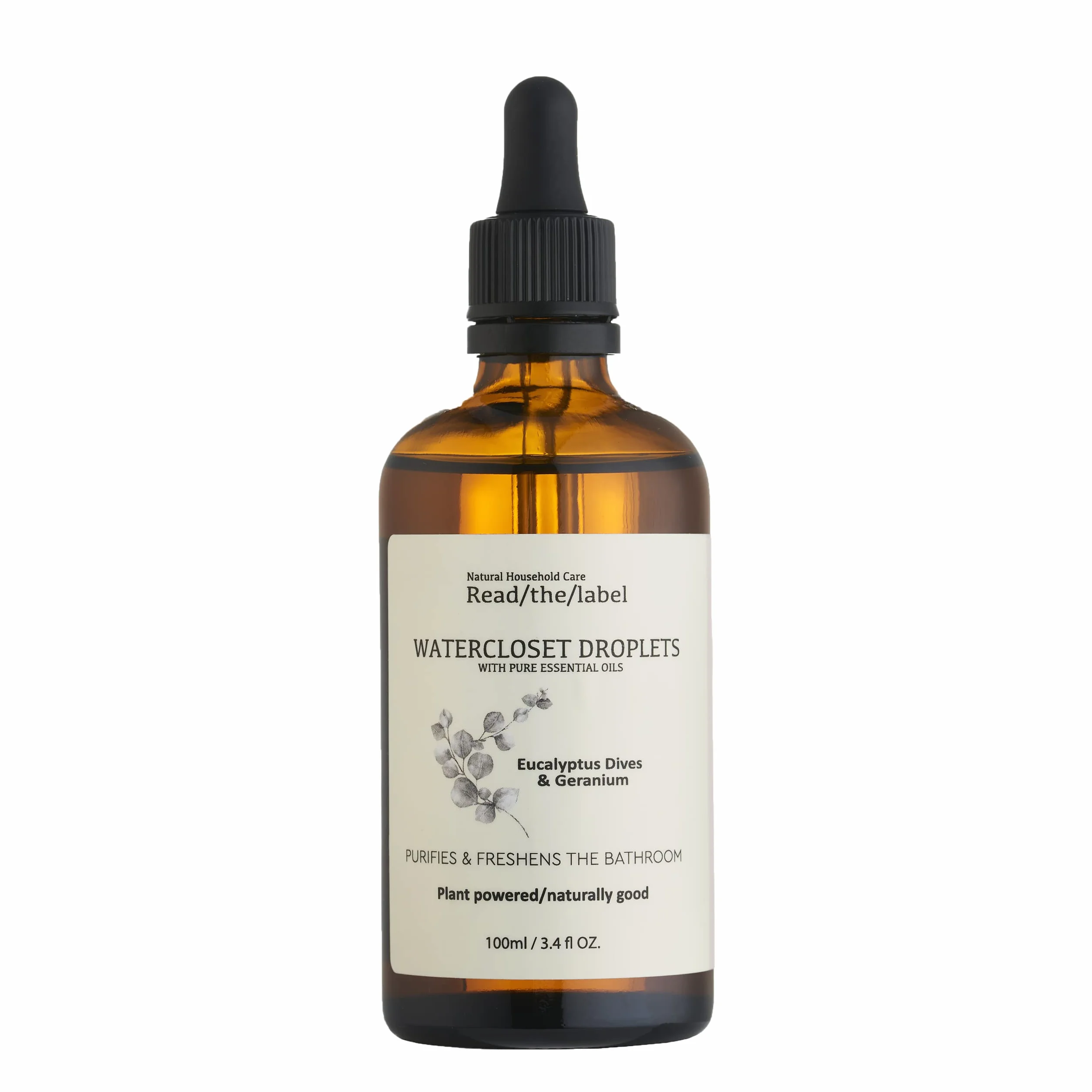 Géranium Eucalyptus Dives Gouttelettes aux huiles essentielles 100% pures Purifie et rafraîchit la salle de bain
