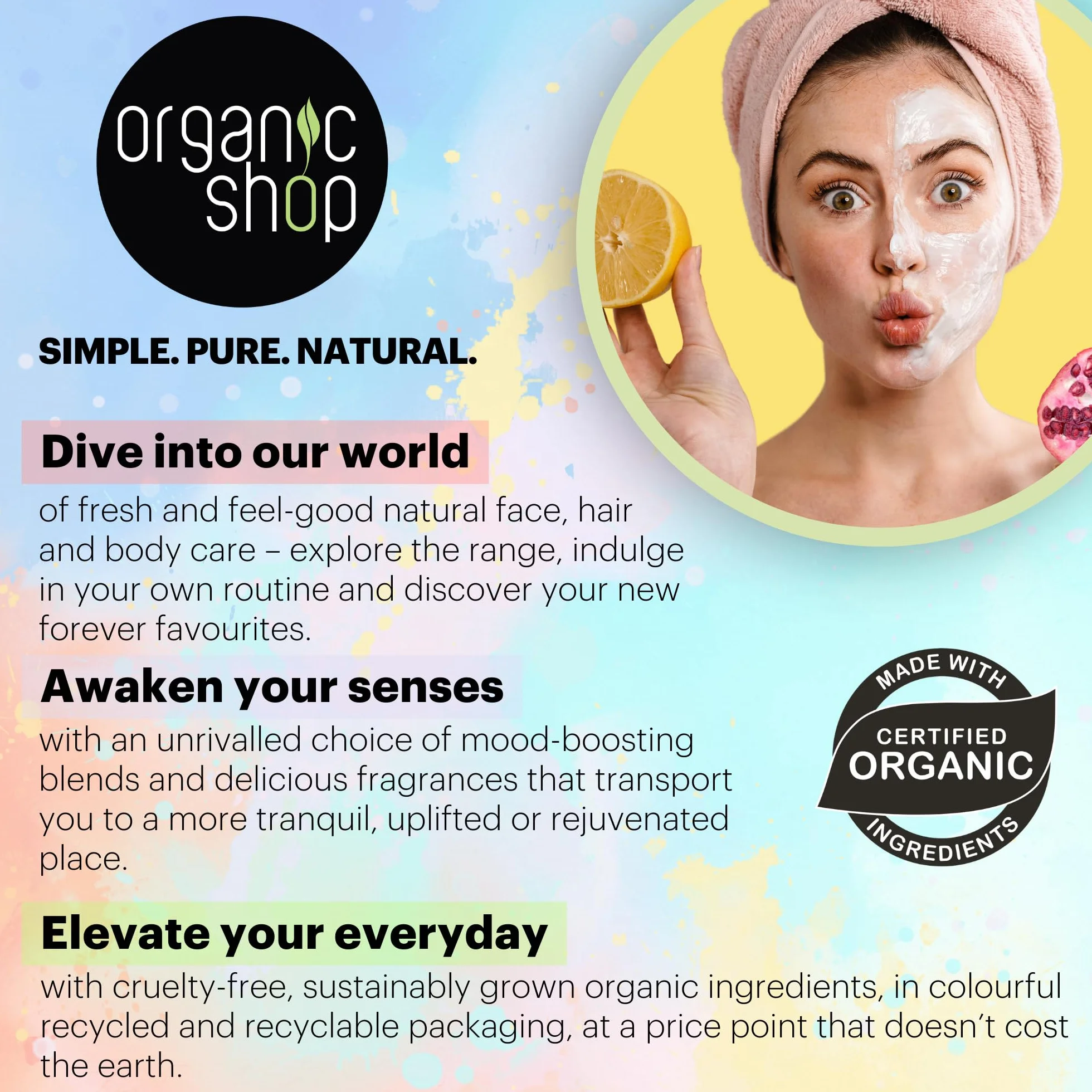 Organic Shop Body Souffle Pumpkin Marshmallow Smoothing 250 ml