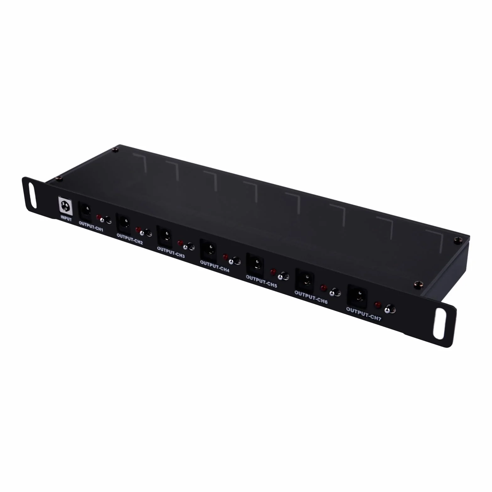 GeeekPi RackMate Accessories DC PDU Lite 7-CH 0.5U