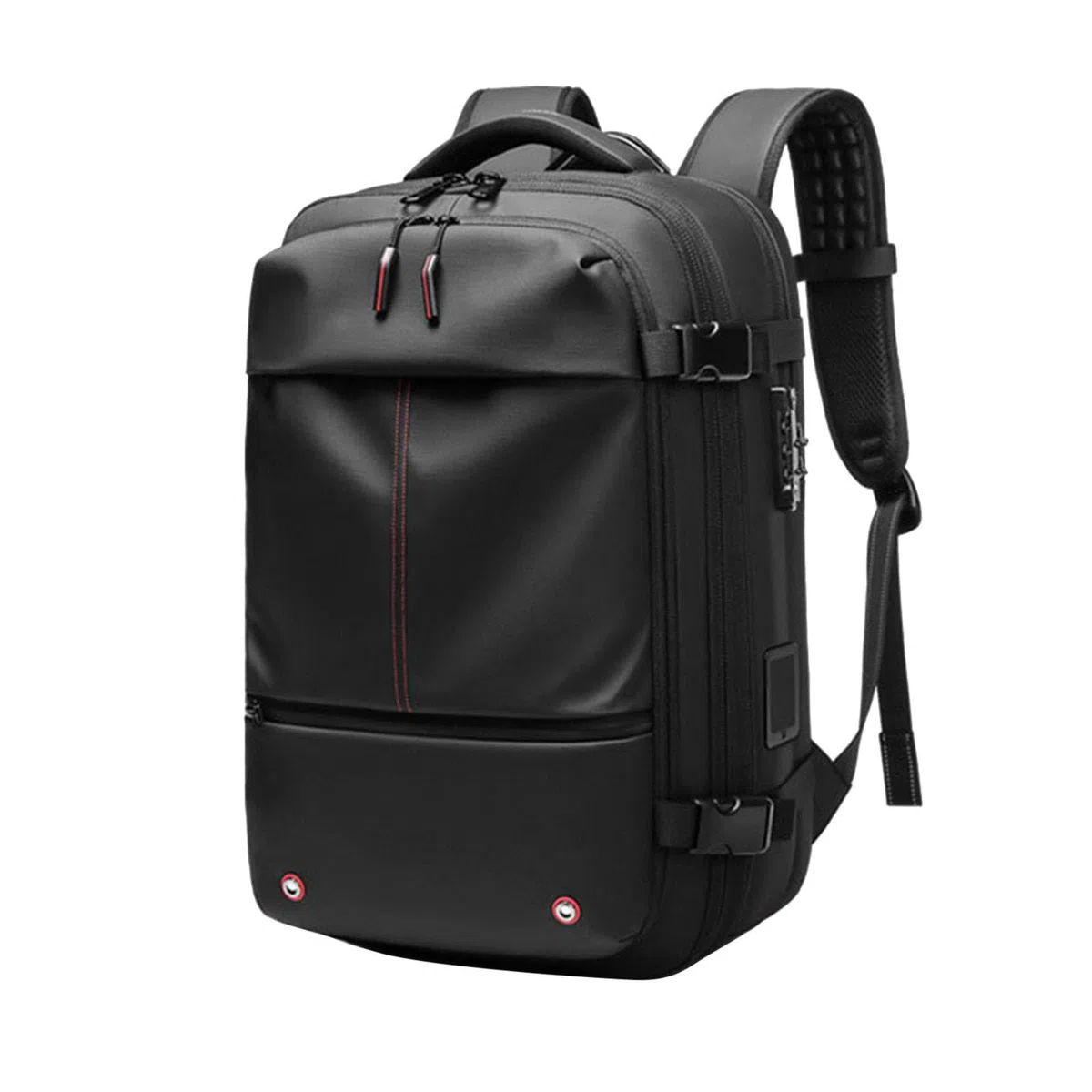 Générique Sac à dos de voyage sous vide pour homme, sacoche multifonctionnelle pour ordinateur, sac de compression sous vide, sac à dos grande capacité en TPU (BK2, One Size)