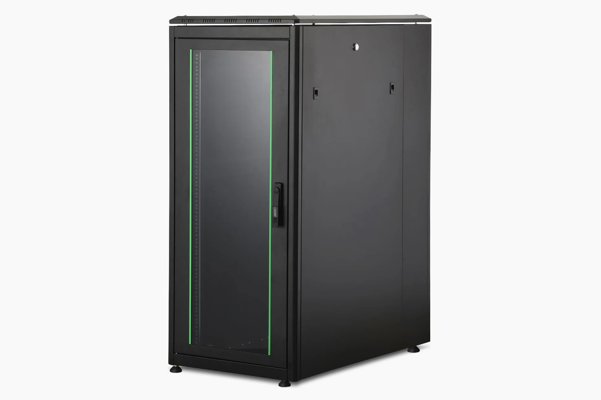 DIGITUS Armoire réseau - Rack 19 Pouces - 26U - 60 x 100 cm - Charge admissible 1200 kg - Profondeur utile 94,3 cm - Série Unique - Noir