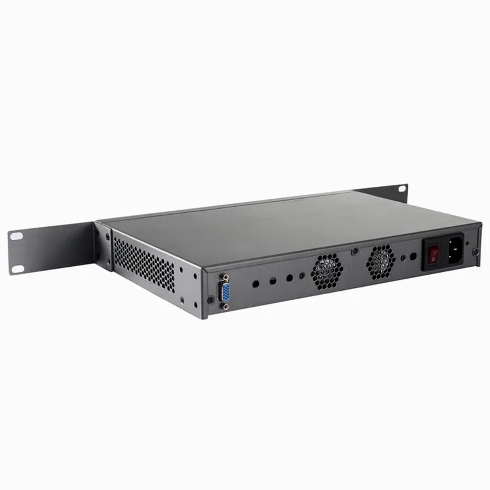 Firewall, Mikrotik, PFSense, OPNsense, VPN, Network Security Micro Appliance, Router PC, Core I5 2430M, RS03, AES-NI, 6 x Gigabit LAN, 2 x USB, COM, VGA, Fan, 0 RAM, 0 Storage, Barebone No System