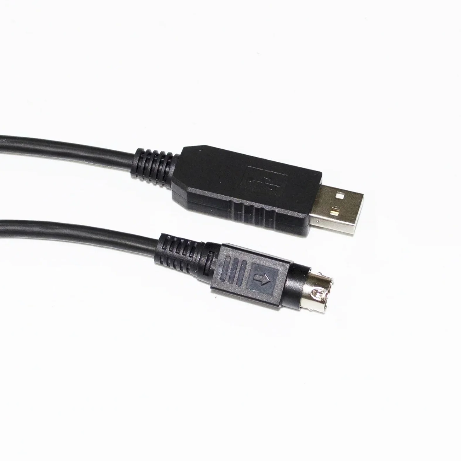 Câble de Communication série RS232 avec connecteur USB vers DIN 8 Broches mâle TCP6180 for détecteur série GP-X(5 Metre)
