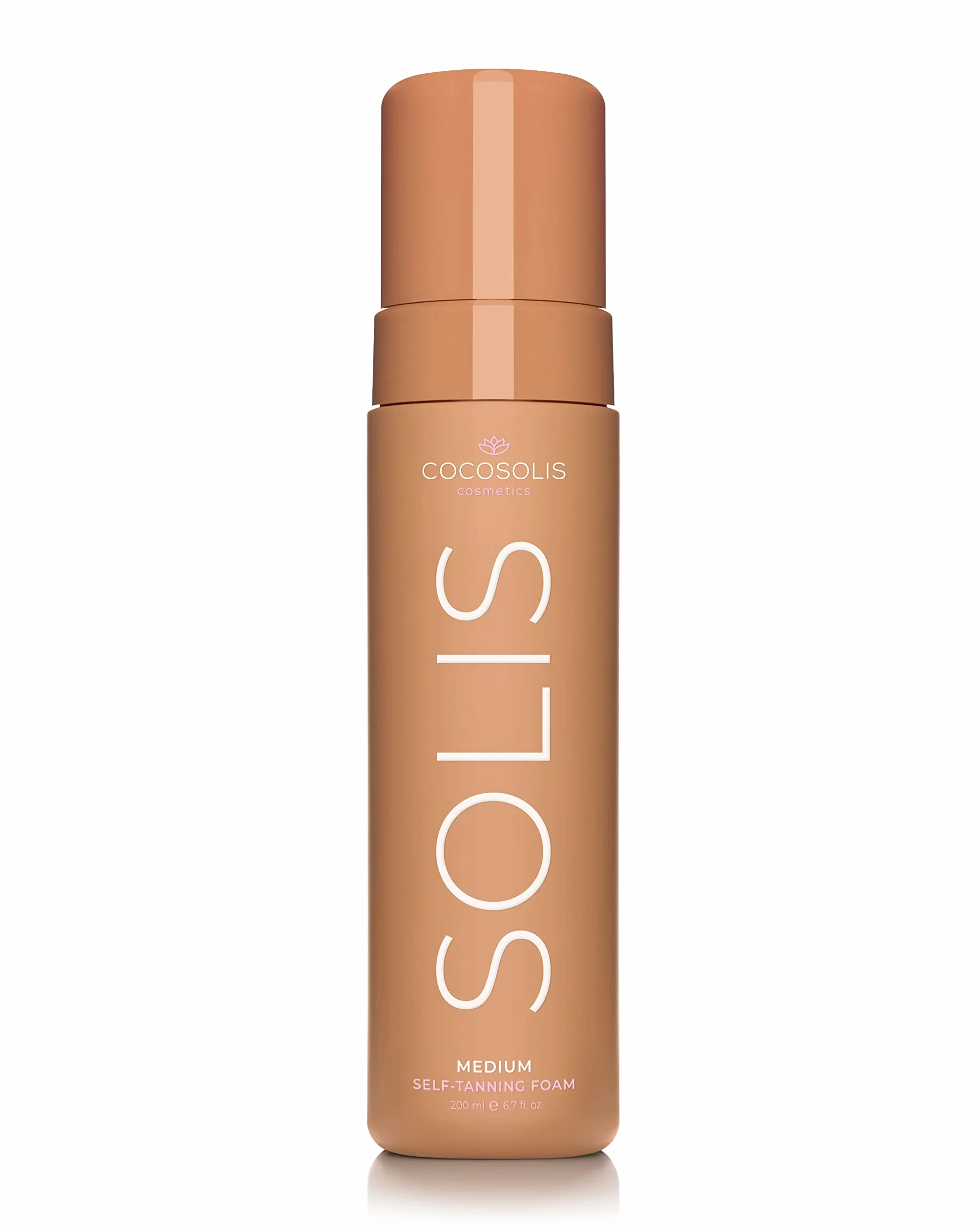 COCOSOLIS SOLIS Medium autobronzant mousse visage corps DHA végétal 200 ml