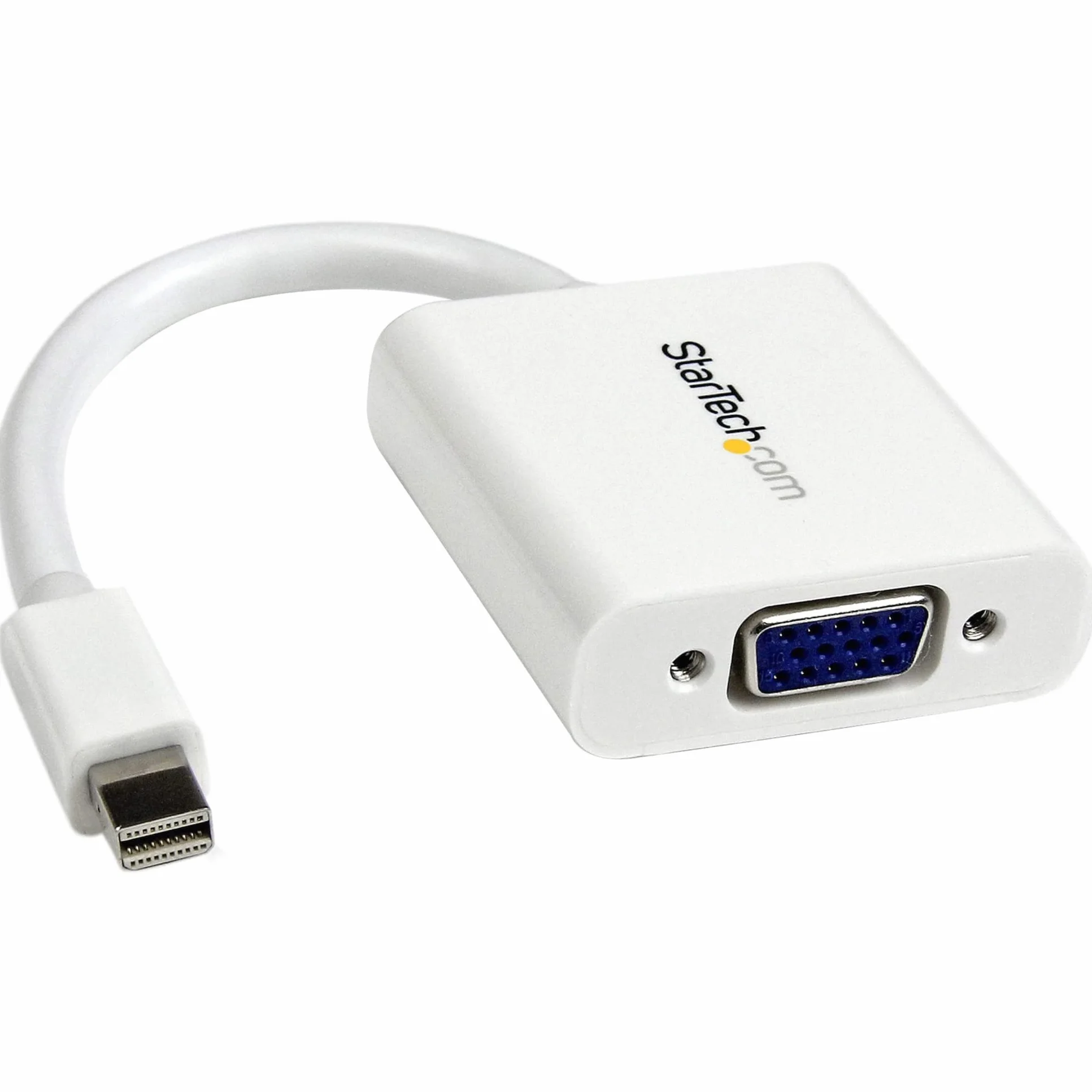 STARTECH.COM Adaptateur Convertisseur Vidéo Mini DisplayPort vers VGA Mâle/Femelle 1920x1200 Blanc