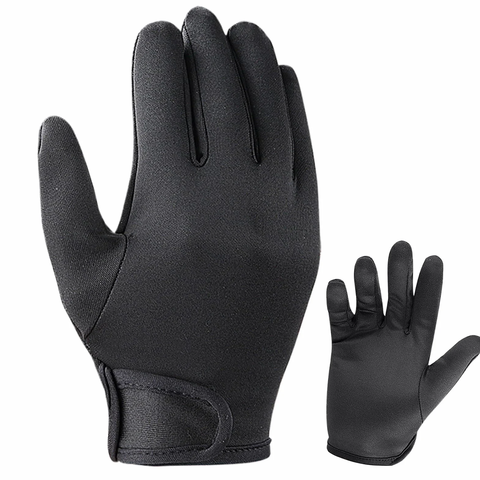 Gants Résistants à la Chaleur Professionnels 5 Doigts Anti-brûlures pour Salon de Coiffure
