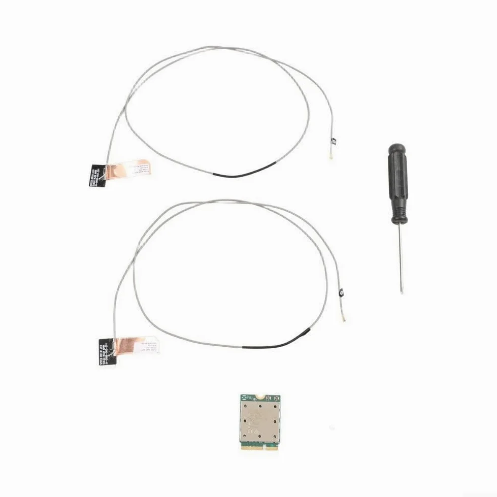 QCNCM865 Carte WiFi 7 M.2 2230 BT 5.3 Faible latence | Tri-bande 2,4/5/6 GHz, 5,8 Gbit/s, technologie MLO, audio BT 5.3, pour Windows 11 Ready
