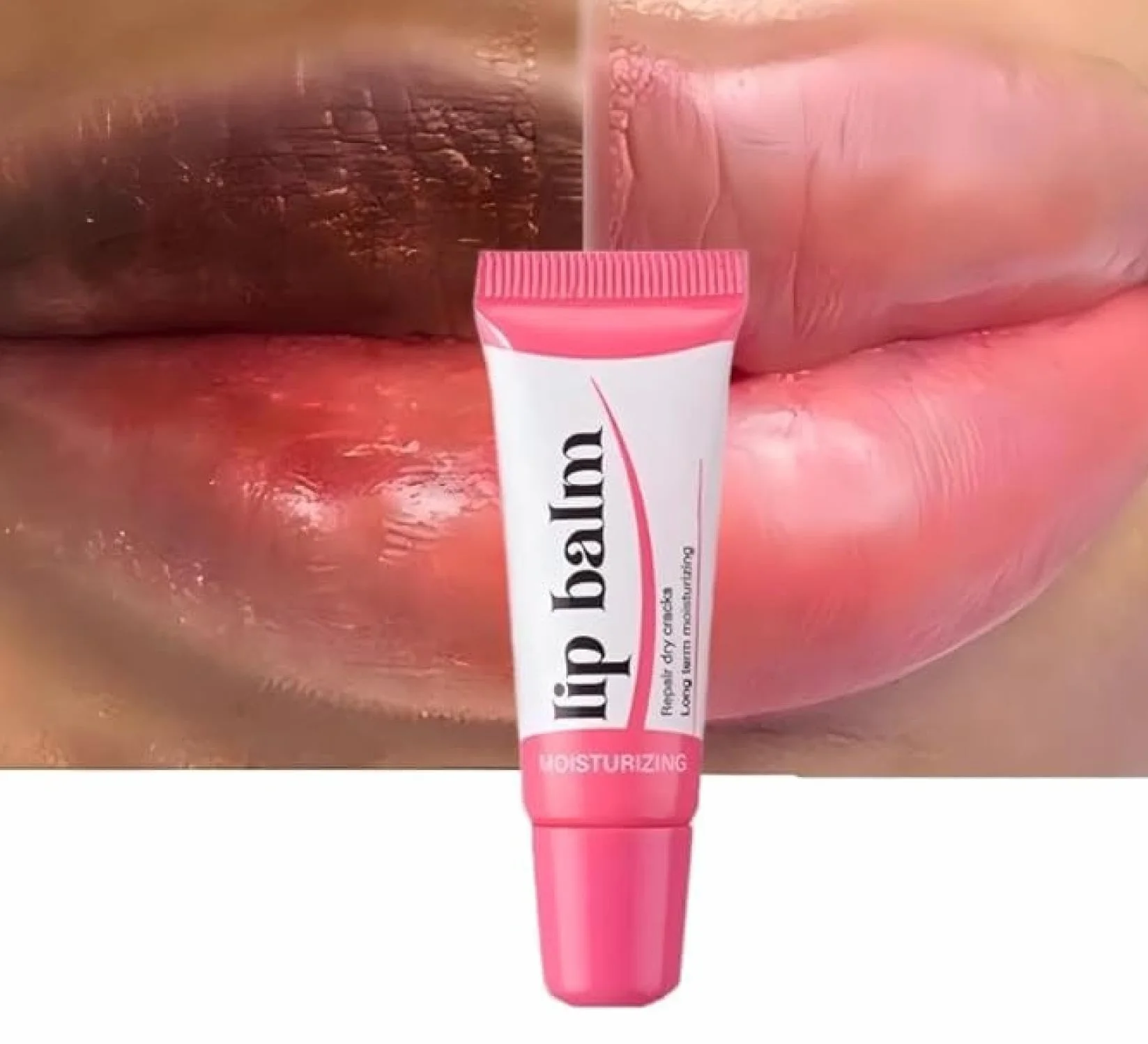 Levre Rose Crème Éclaircissante Baume Hydratant pour Lèvres Foncées Homme Femme