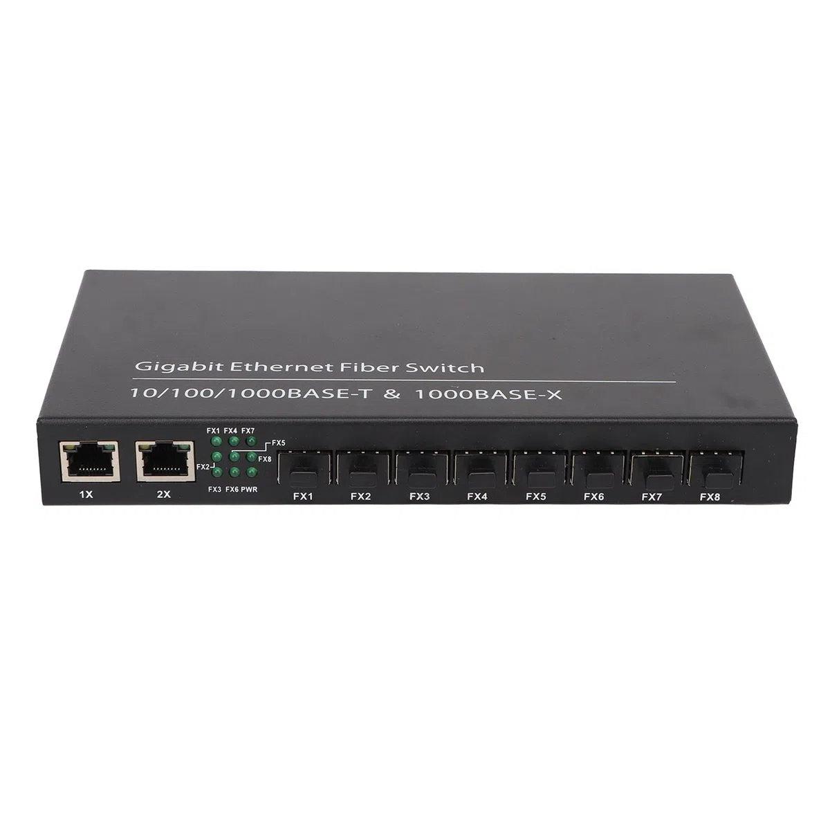 Convertisseur de Média Ethernet, Port Réseau RJ45 10/100/1000 M, Convertisseur de Média Fibre Optique SFP, émetteur-récepteur, Transmission Efficace, jusqu'à 120 Km (Prise UE)
