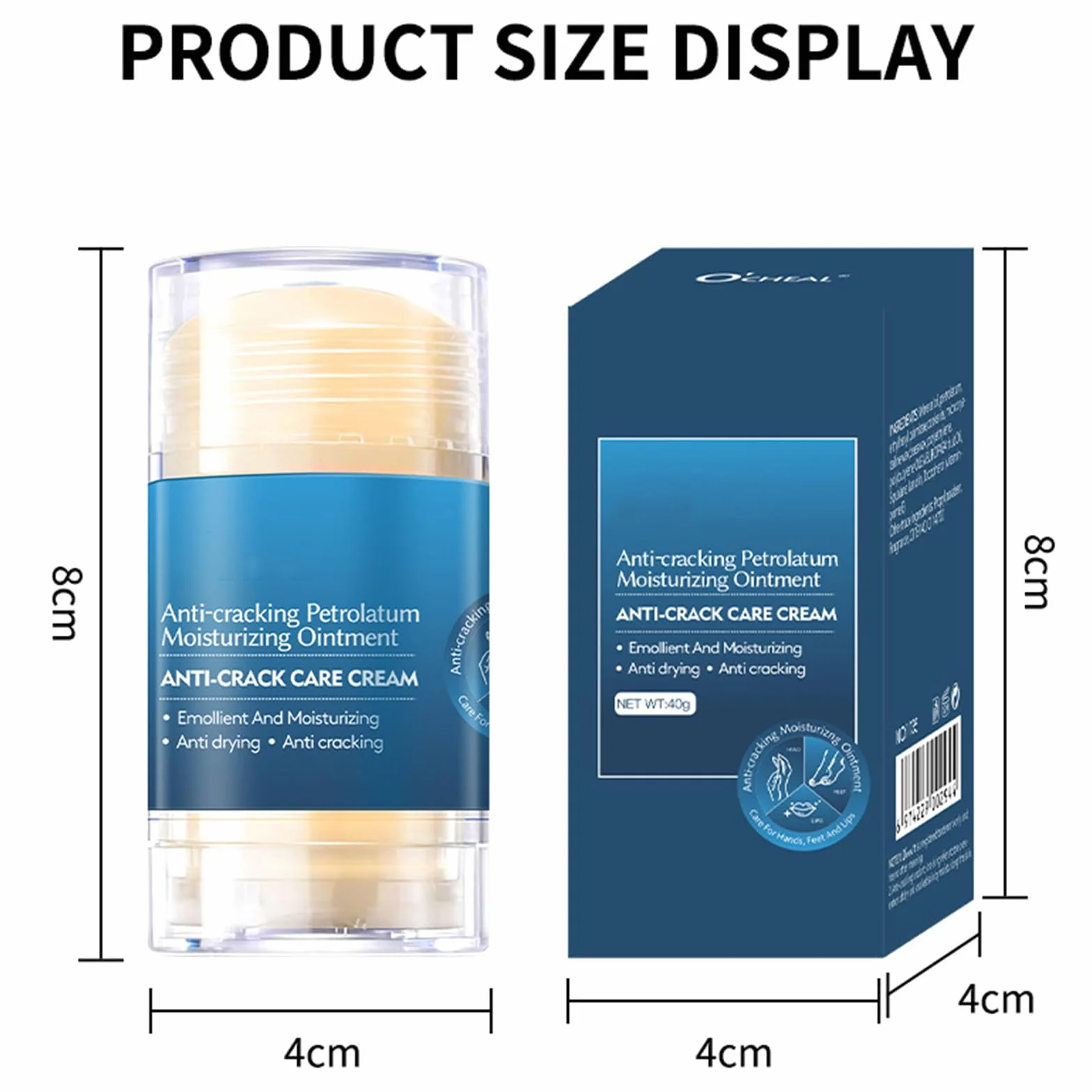 Crème pour les Pieds Hydratant Exfoliant Anti-Crevasses Guérir Pommade Peau d'Hiver