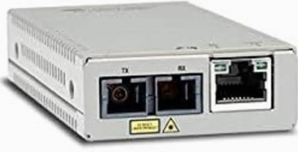 Allied Telesis AT-MMC200LX/SC-TAA-60 | Media Converter 100LX-SC to 10/100TX,20 km