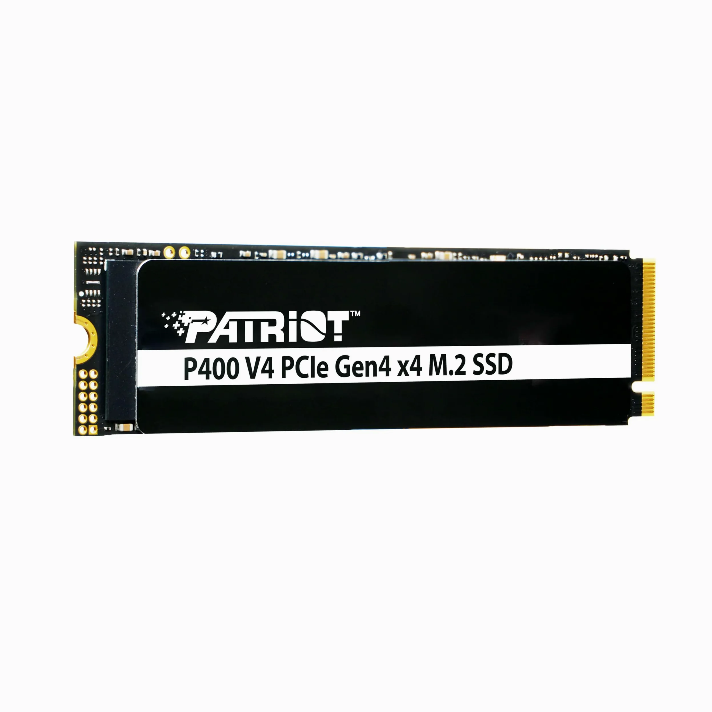 Patriot P400 V4 500GB Internal SSD - NVMe PCIe Gen 4x4 - M.2 2280 - Sequential Read: Up to 5,000MB/s and Sequential Write: Up to 3,000MB/s - PS5 Compatible - Solid State Drive - P400VP500GM28H