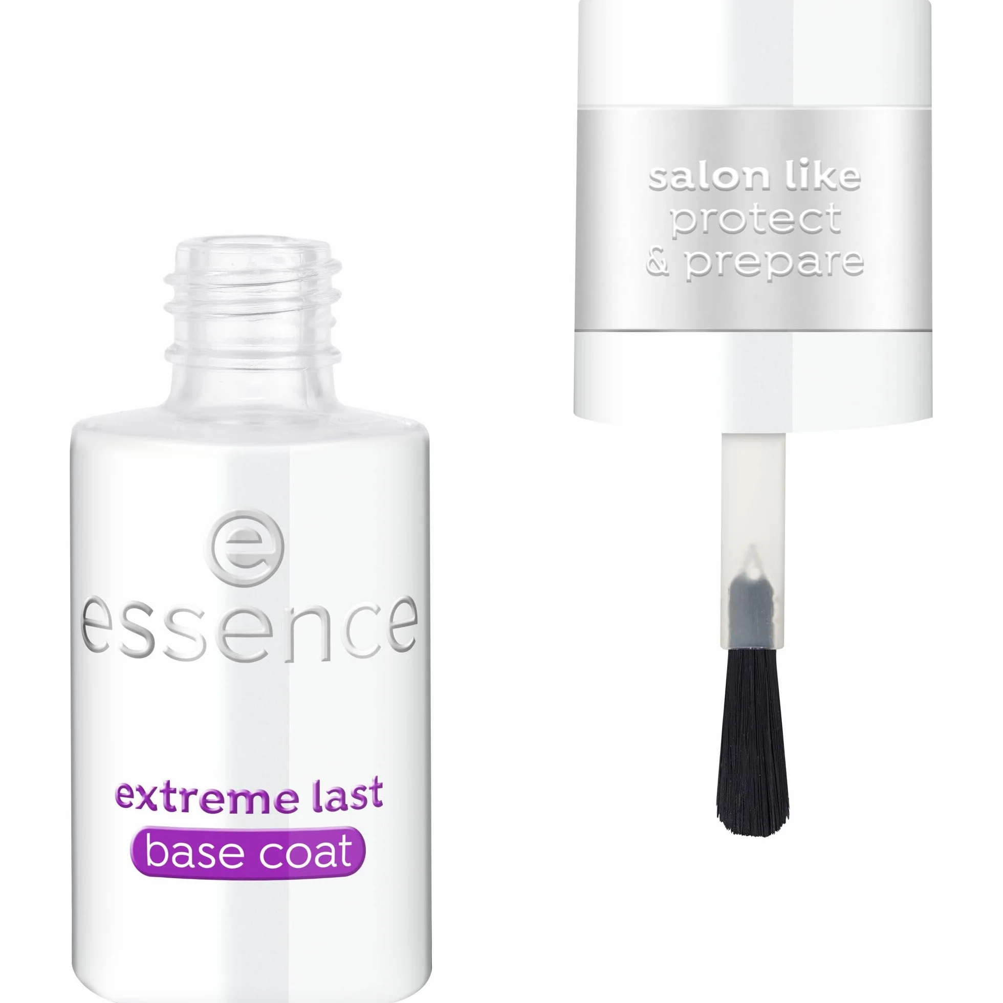 Essence Extreme Last Base Coat Longue Durée Activateur Protecteur Brillant 8ml