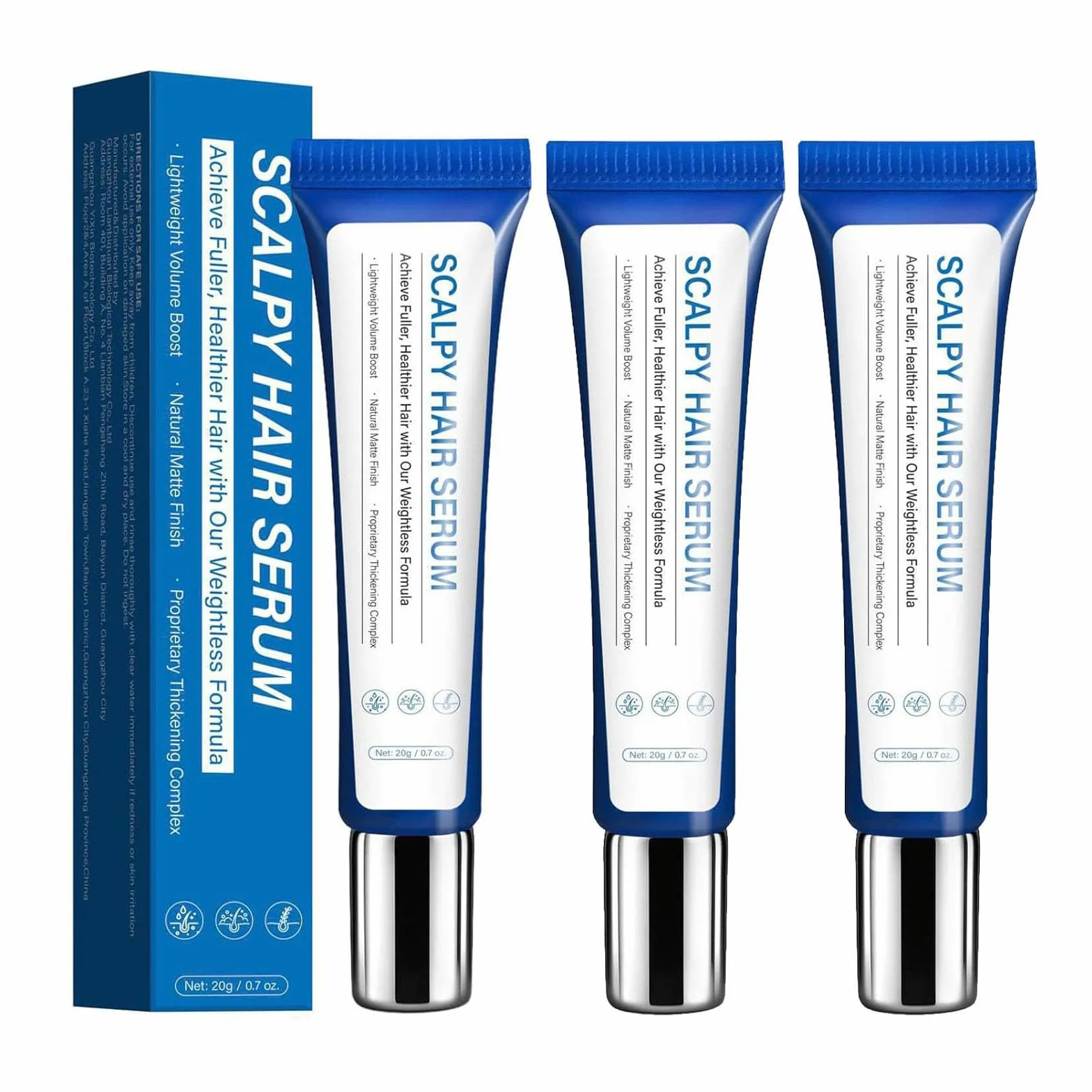 Foladrop Hair Ampoule sérum croissance cheveux perte amincissement (3pcs)