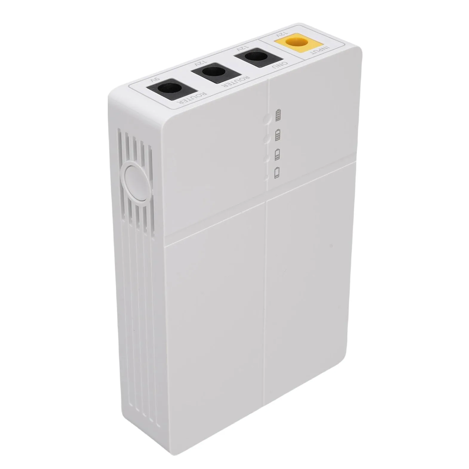 Wakects Alimentation sans Interruption 6000mAh, Bloc D’Alimentation DC de Secours pour Routeur Modem WiFi 5 Heures, 2 Ports DC avec Protection Contre Les Surcharges