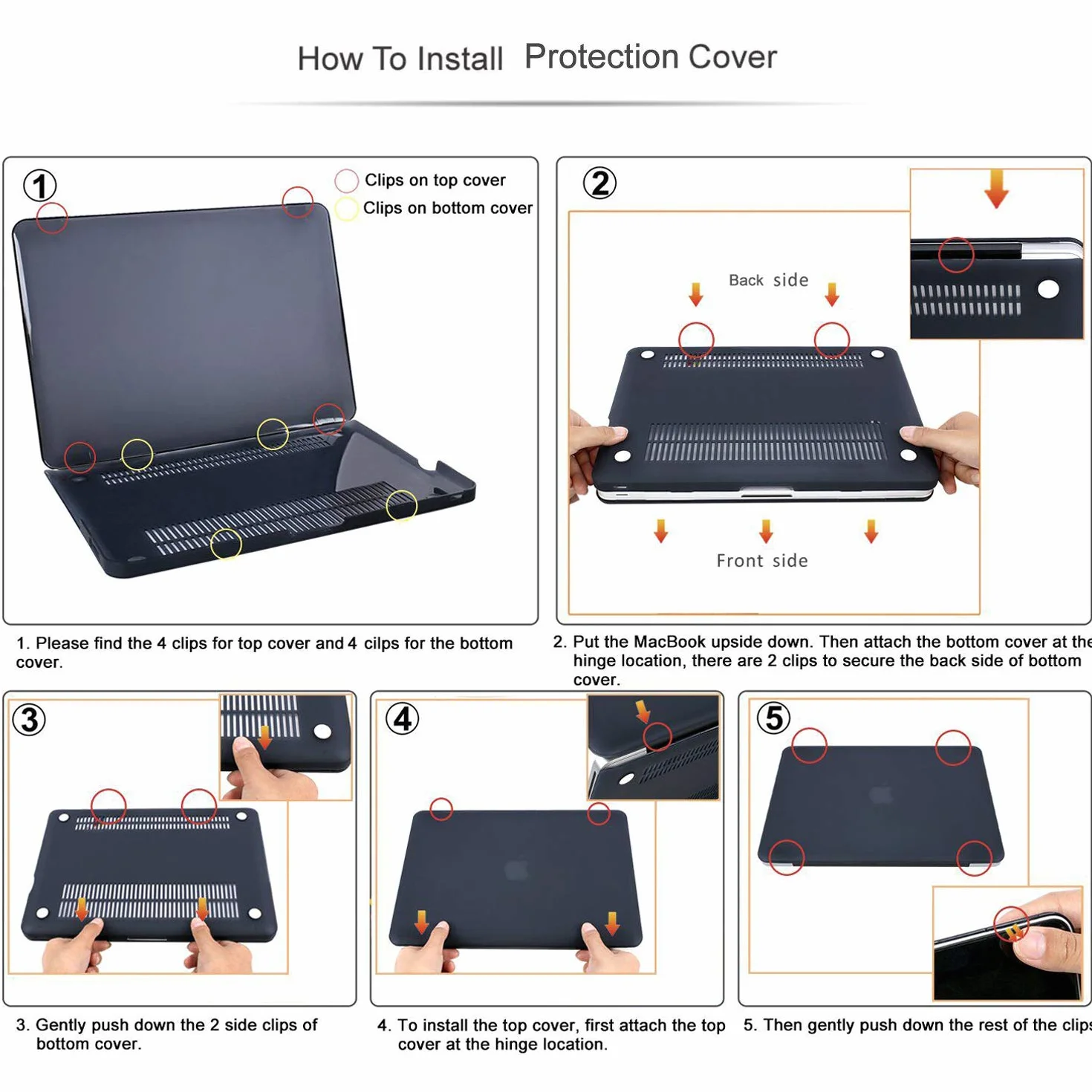Coque MacBook Air 13,6 Pouces A2681 A3113 A3240 Housse Protection Étui Rigide Marbre Doré