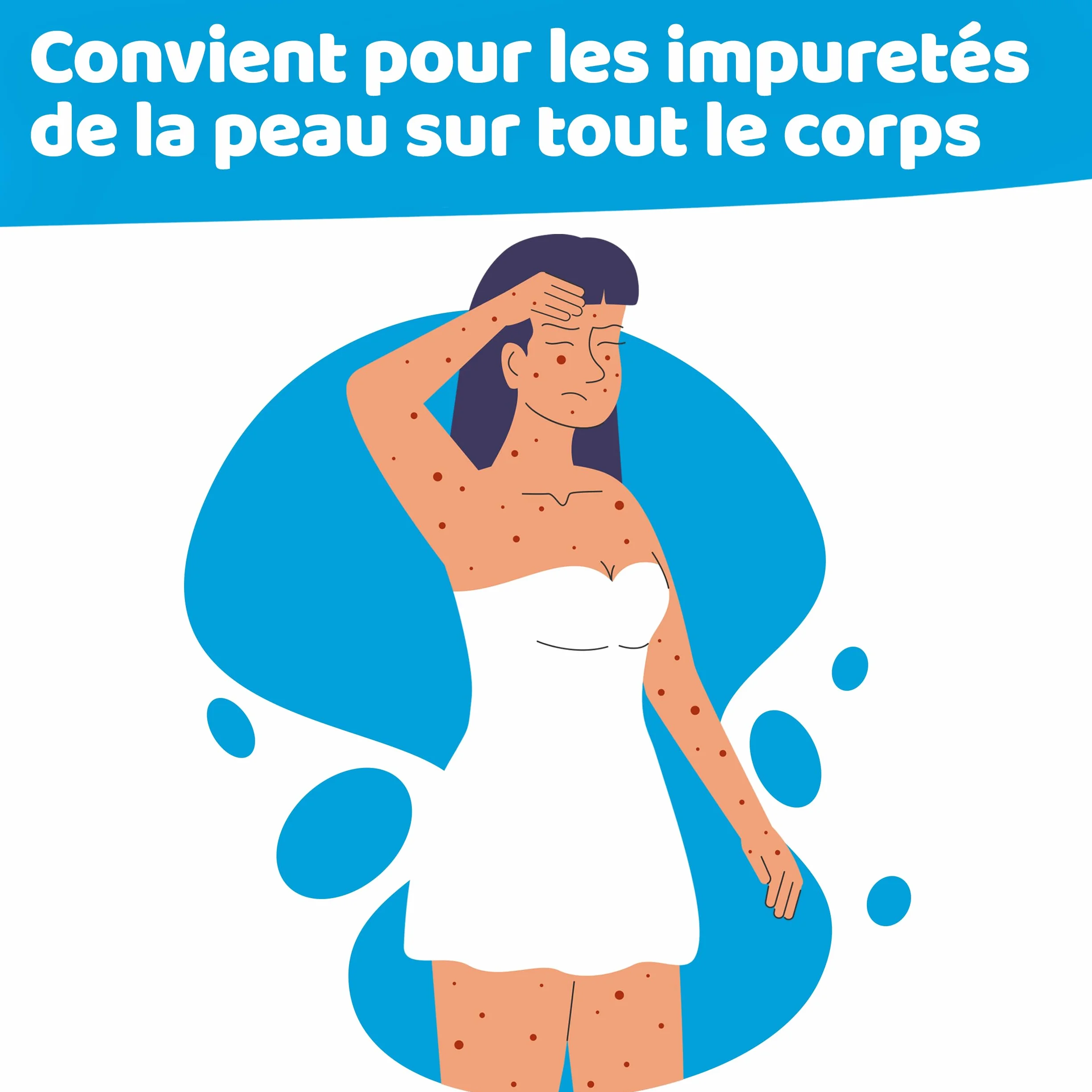 Prontomed HypoClear Spray contre l'acné 75ml acide hypochloreux soin peau imperfections rougeurs
