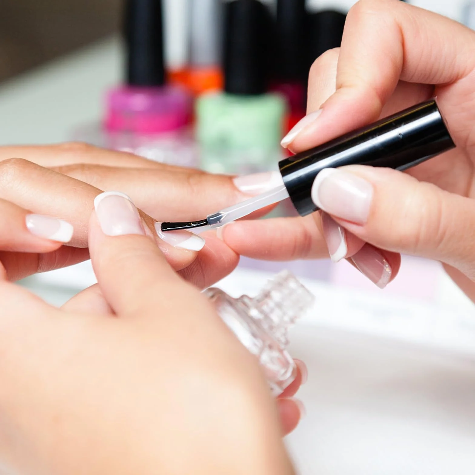 Flacons vides vernis à ongles 5 ml verre avec pinceau et entonnoir