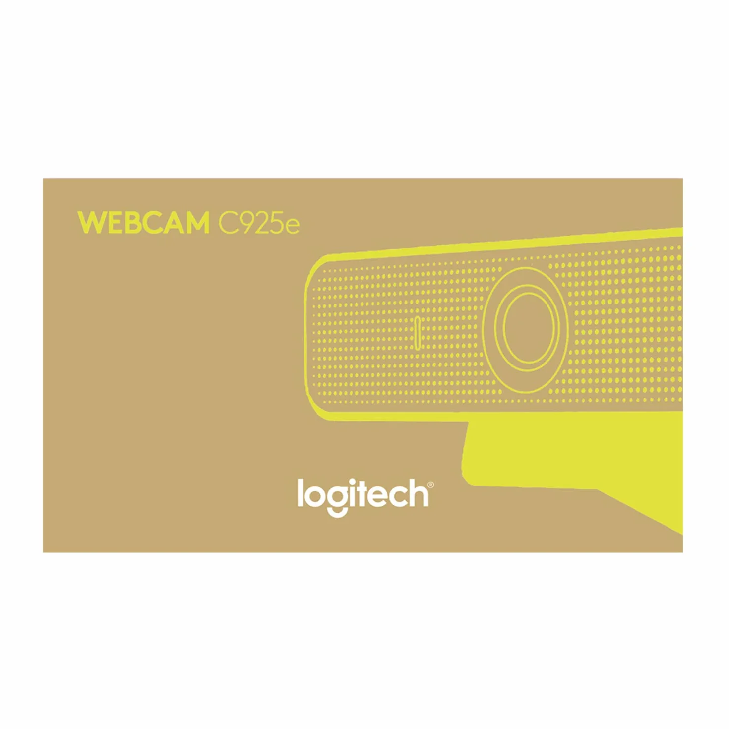 Logitech Webcam C925e HD 1080p 78° Autofocus RightLight 2 Cache Noir