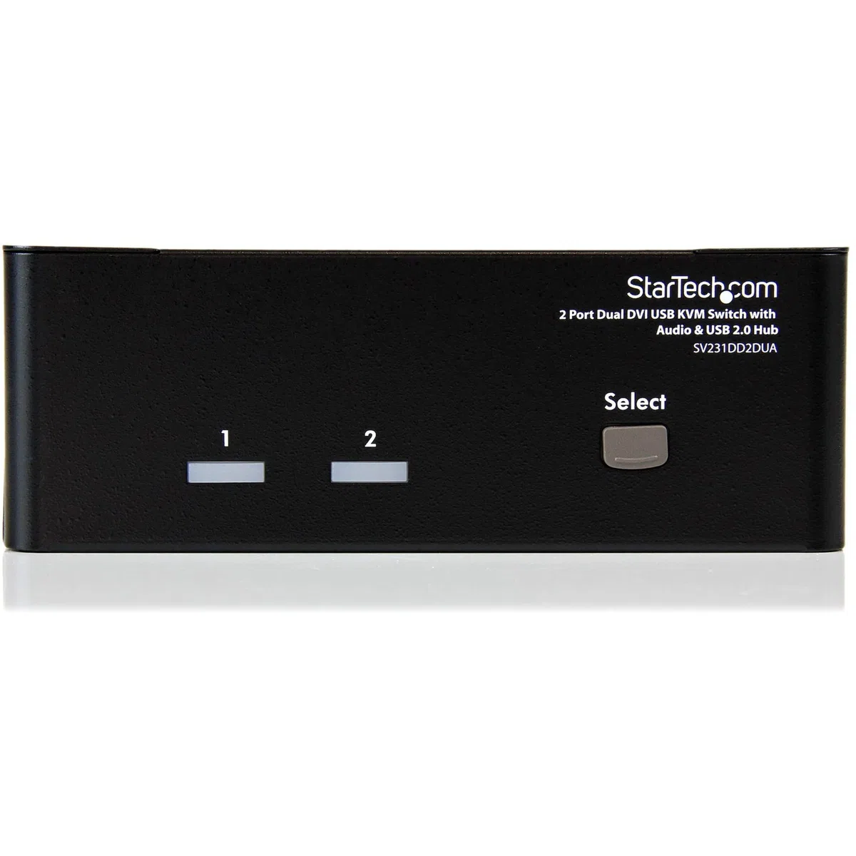 StarTech Switch KVM DVI 2 Ports Double Écran avec Hub USB 2.0 et Audio