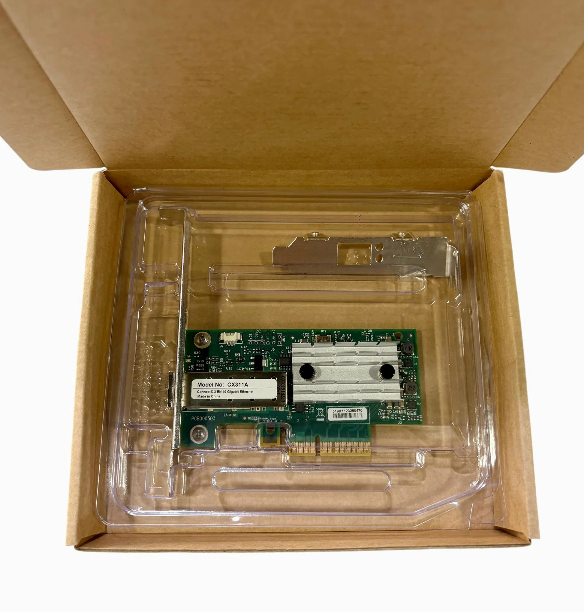 MCX311A-XCAT ConnectX-3EN Adaptateur réseau Ethernet Mellanox 10 Gigabit PCI Express x4 SFP+