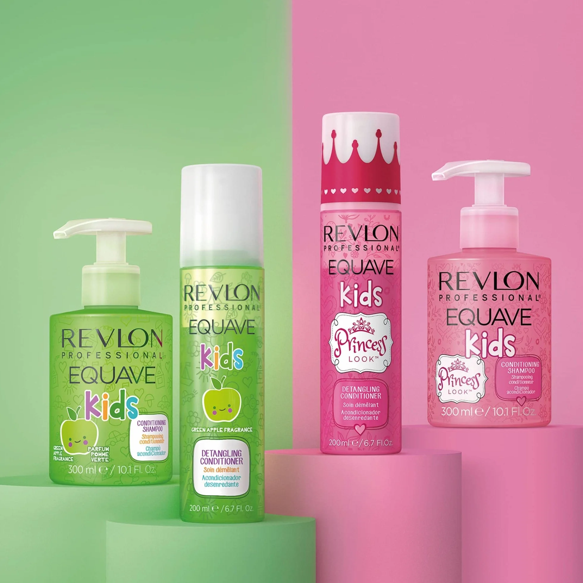 Revlon Professional Equave Shampoing Démêlant Hypoallergénique Hydratant pour Enfant 300ml