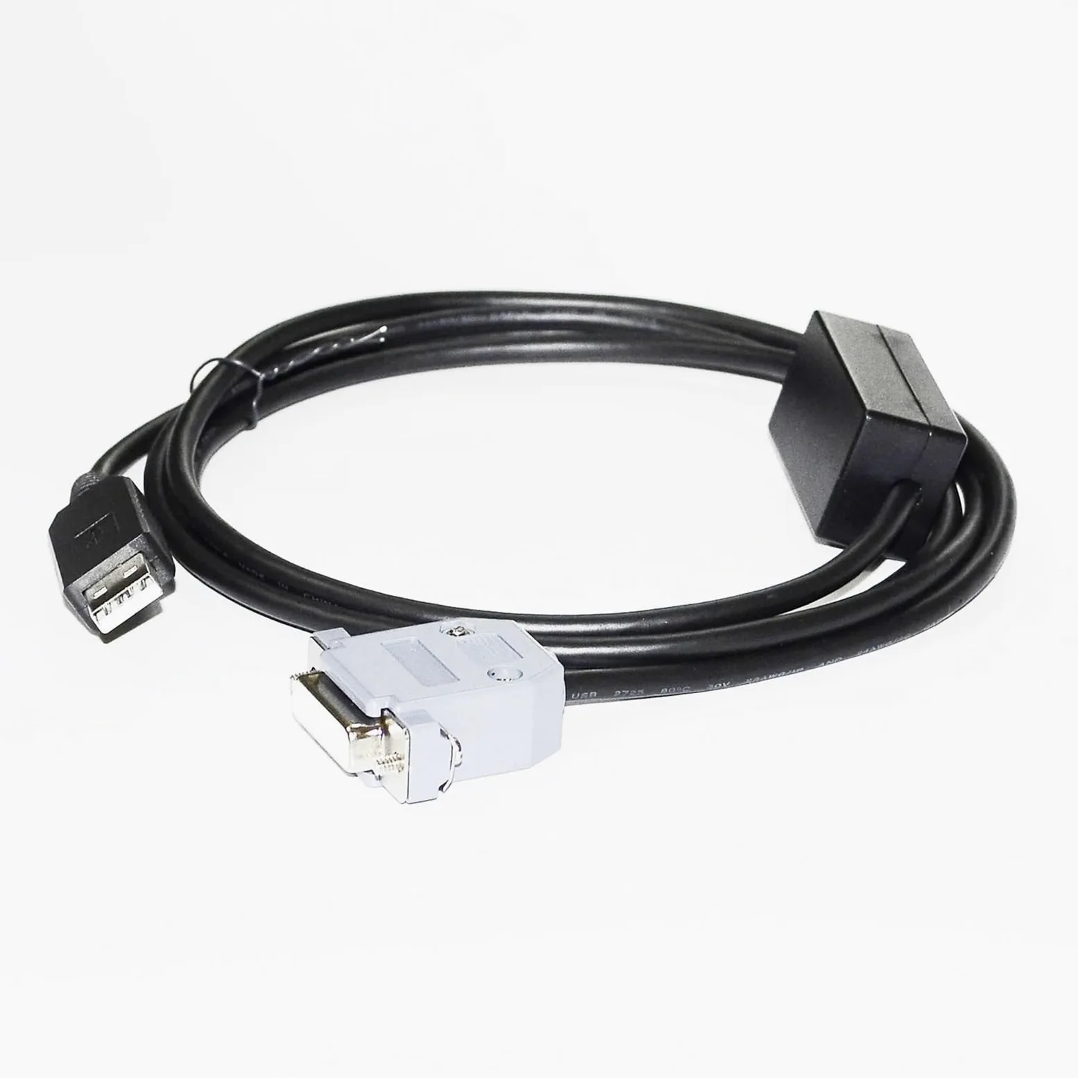 Câble de Communication série convertisseur USB vers DB15 Femelle 15 Broches FT232RL for Pompe à seringue PSD(3 Metre,RS485 Signal)