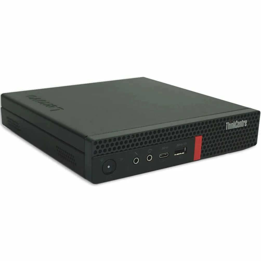 Lenovo ThinkCentre M720q Tiny Intel Six Core i5 8500T Disque dur SSD 512 Go Mémoire 16 Go Windows 11 Pro avec Wi-Fi et Bluetooth Ordinateur de bureau Mini PC (Reconditionné)