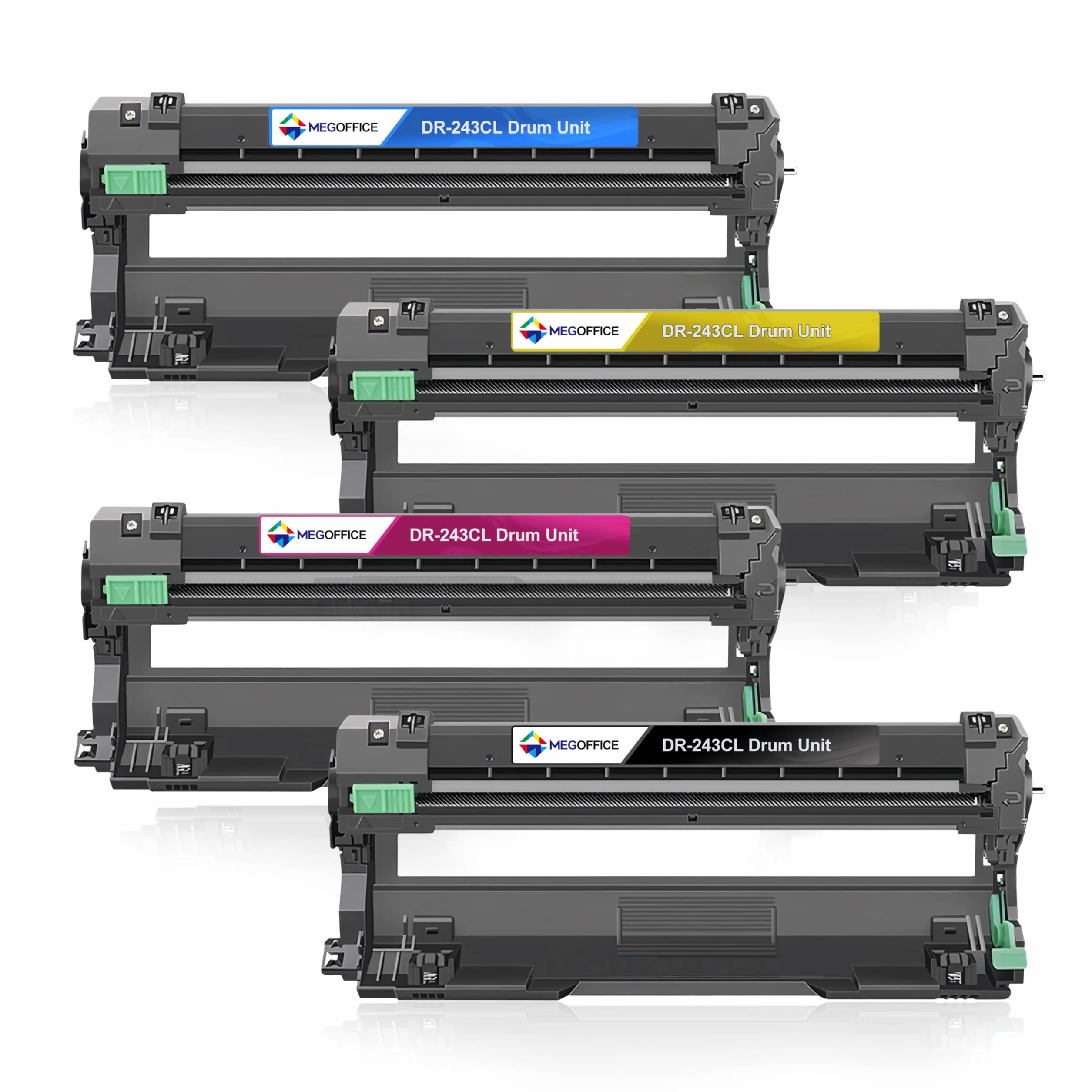 DR243CL Tambour Compatible Brother DR-243CL DR243 DR-243 CL pour MFC-L3770CDW MFC-L3750CDW HL-L3230CDW (4 Pack)