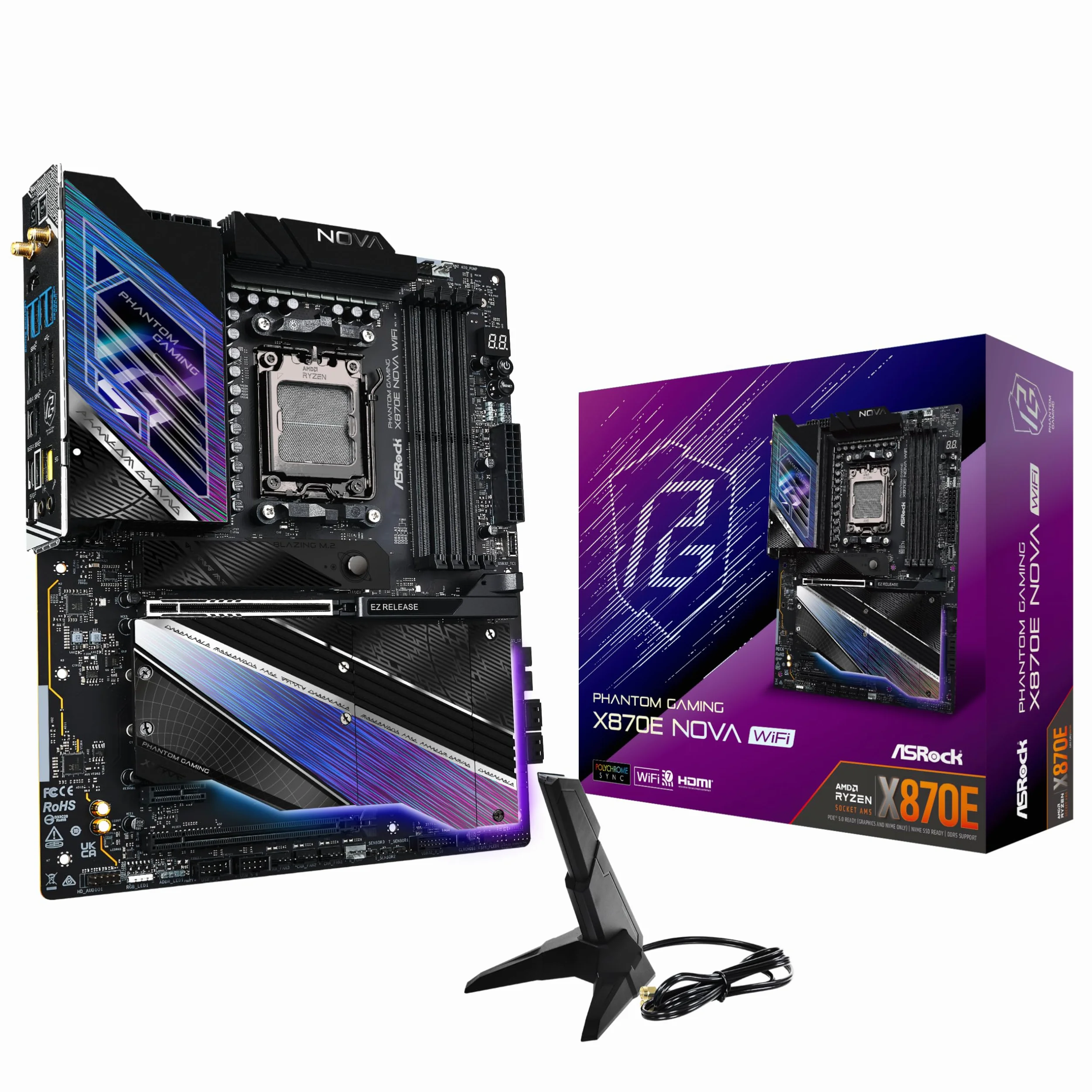 ASRock X870E Nova WiFi